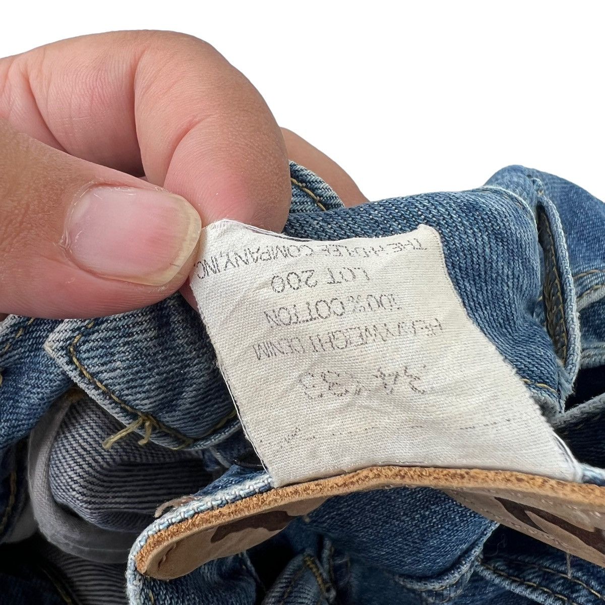 Japanese Brand VINTAGE 90’s LEE DENIM JEANS TROUSERS Size US 34 / EU 50 - 11 Thumbnail