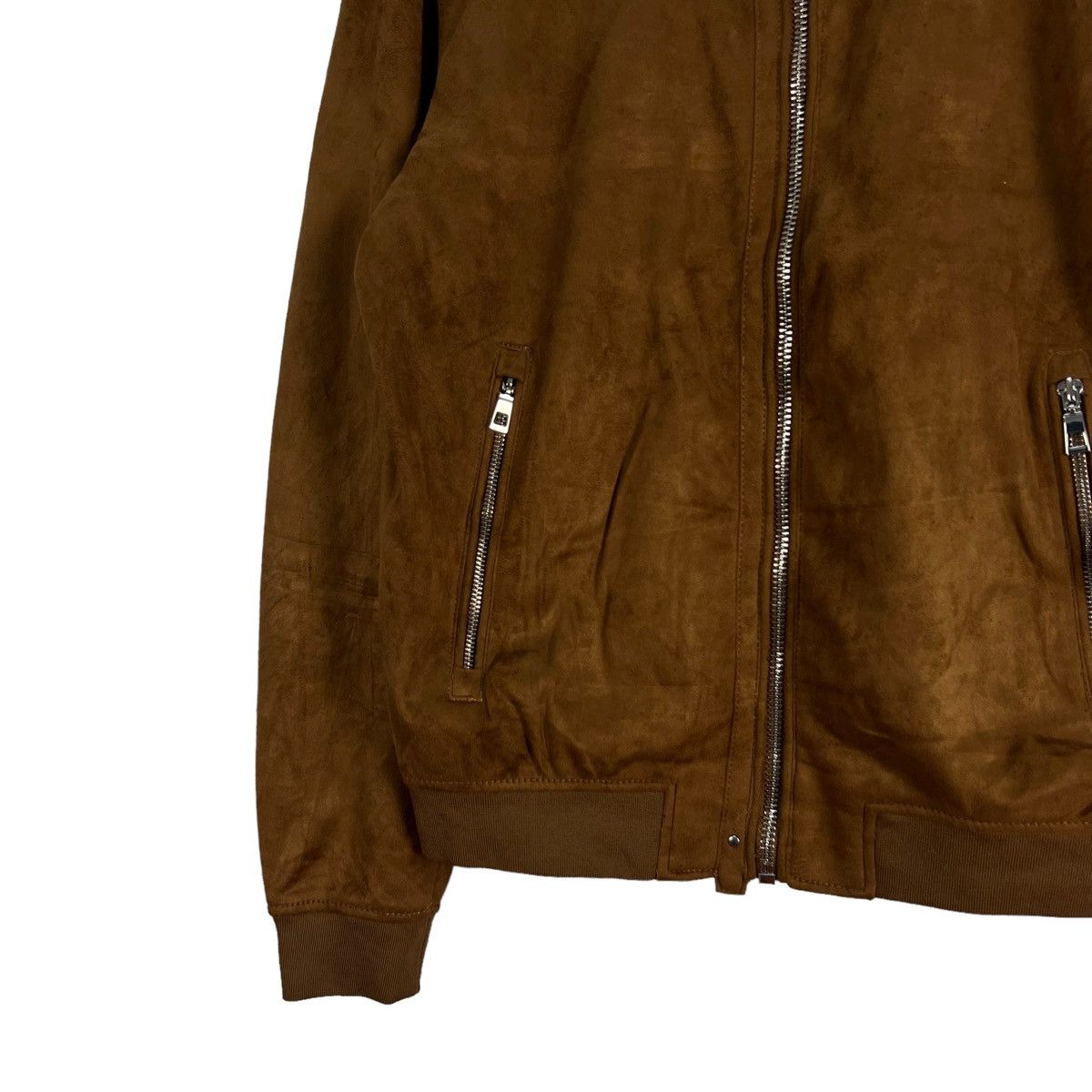 Japanese Brand VINTAGE ZARA SUEDE LEATHER JACKET Size US M / EU 48-50 / 2 - 5 Thumbnail