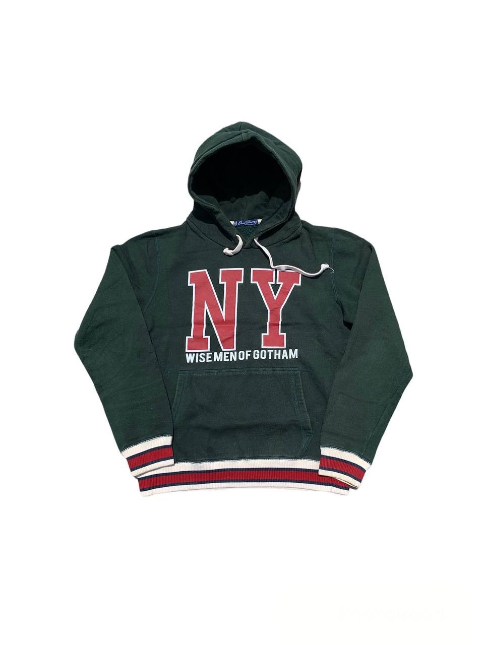 Japanese Brand Wise Men Of Gotham Vintage Hoodie Size US S / EU 44-46 / 1 - 1 Thumbnail