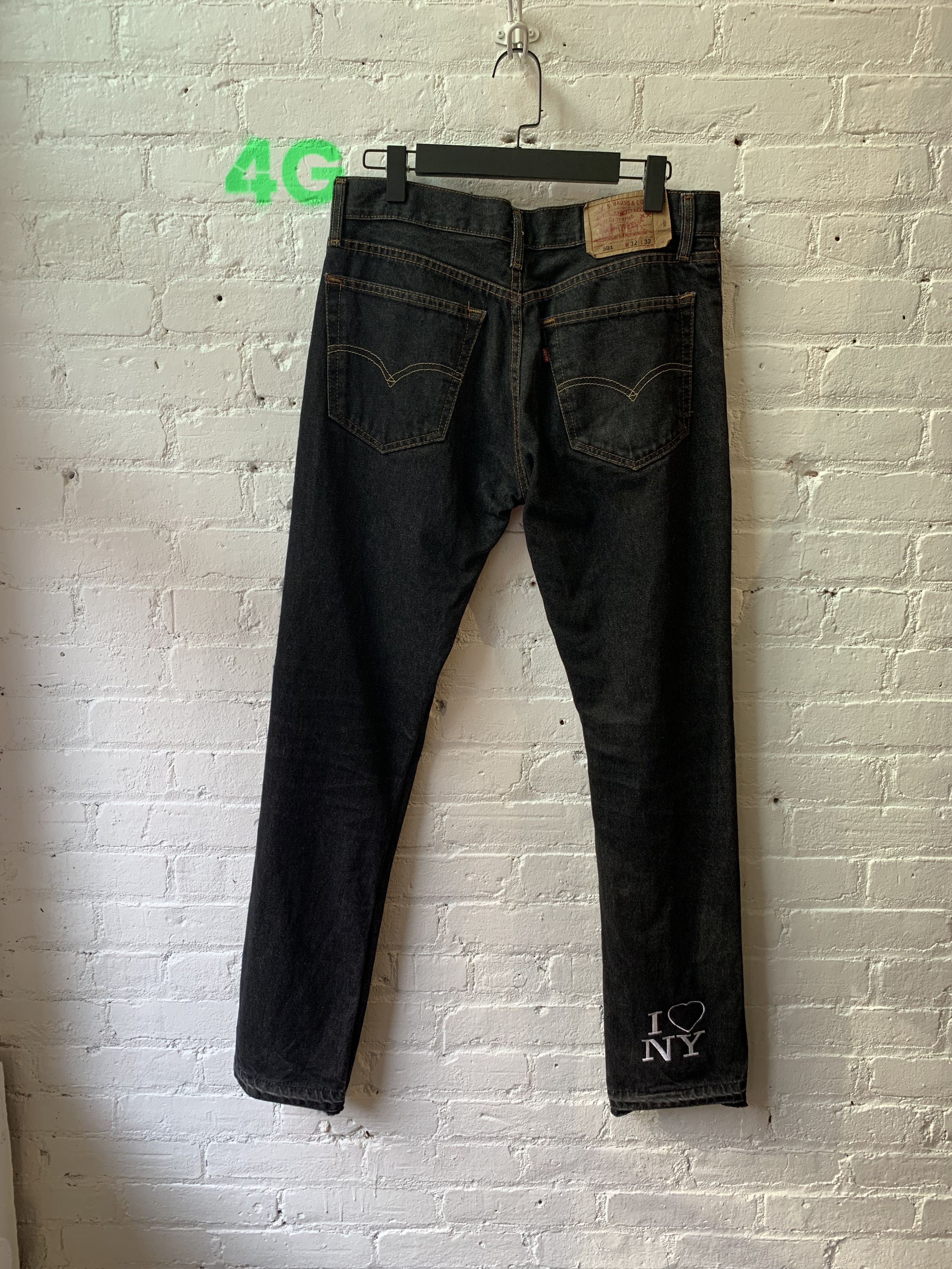 Levi's × Vintage VINTAGE WHAT THE FUCK <3 NY JEANS Size US 32 / EU 48 - 4 Thumbnail
