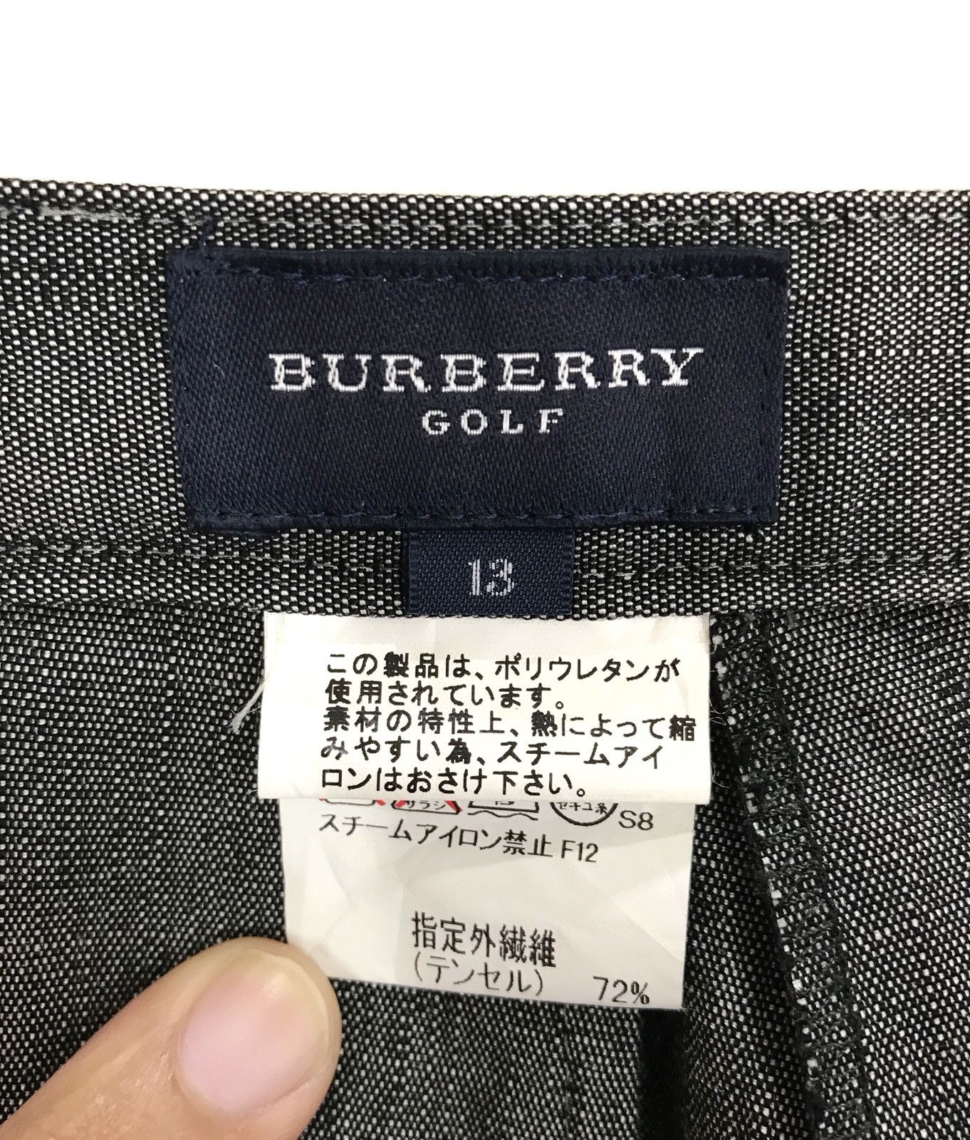 Burberry Vintage BURBERRY Tartan Checkered Hem Trouser Pants Size US 28 / EU 44 - 10 Thumbnail