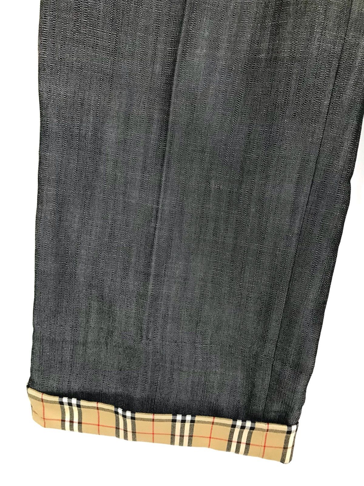 Burberry Vintage BURBERRY Tartan Checkered Hem Trouser Pants Size US 28 / EU 44 - 7 Thumbnail