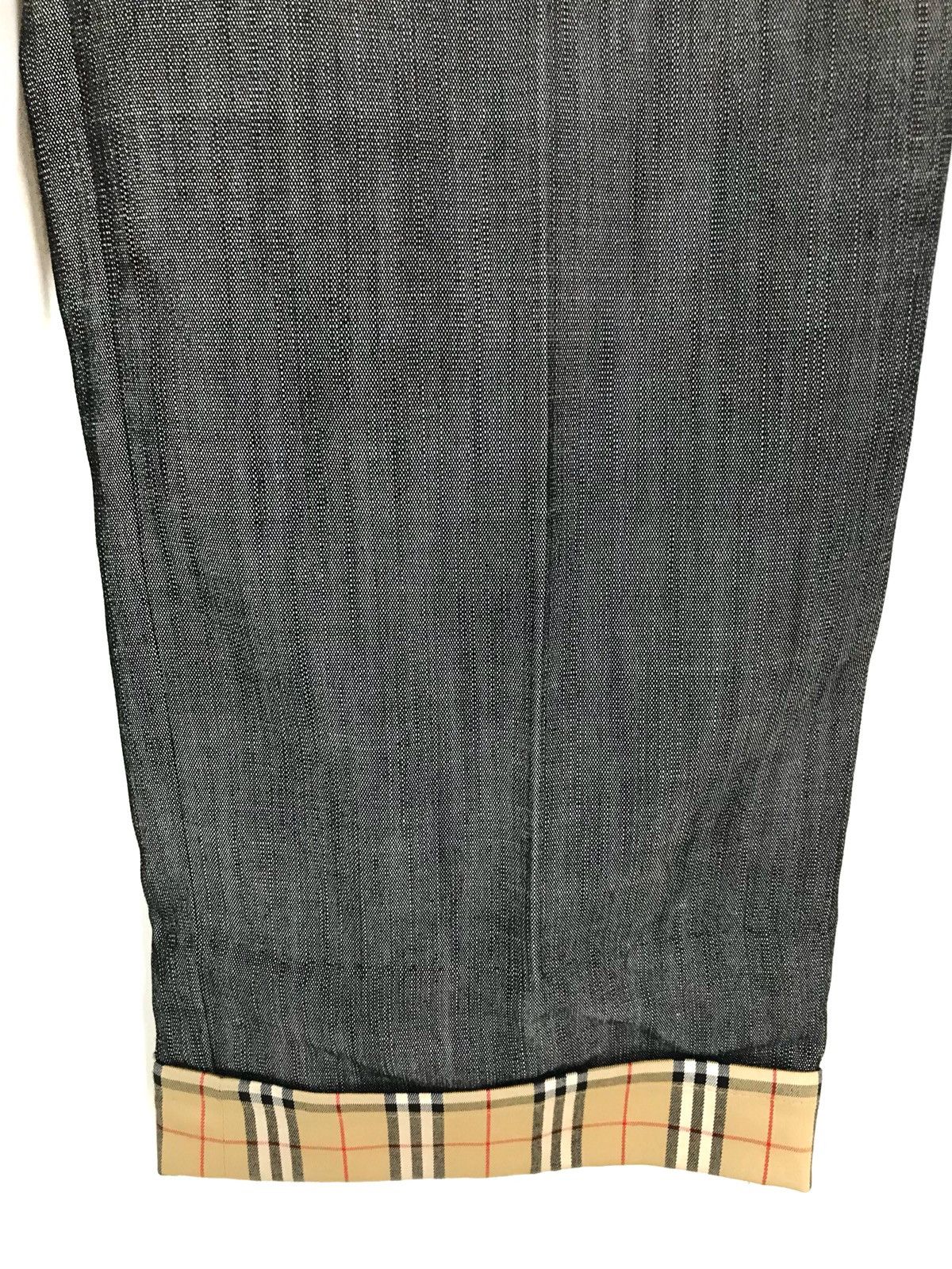 Burberry Vintage BURBERRY Tartan Checkered Hem Trouser Pants Size US 28 / EU 44 - 8 Thumbnail