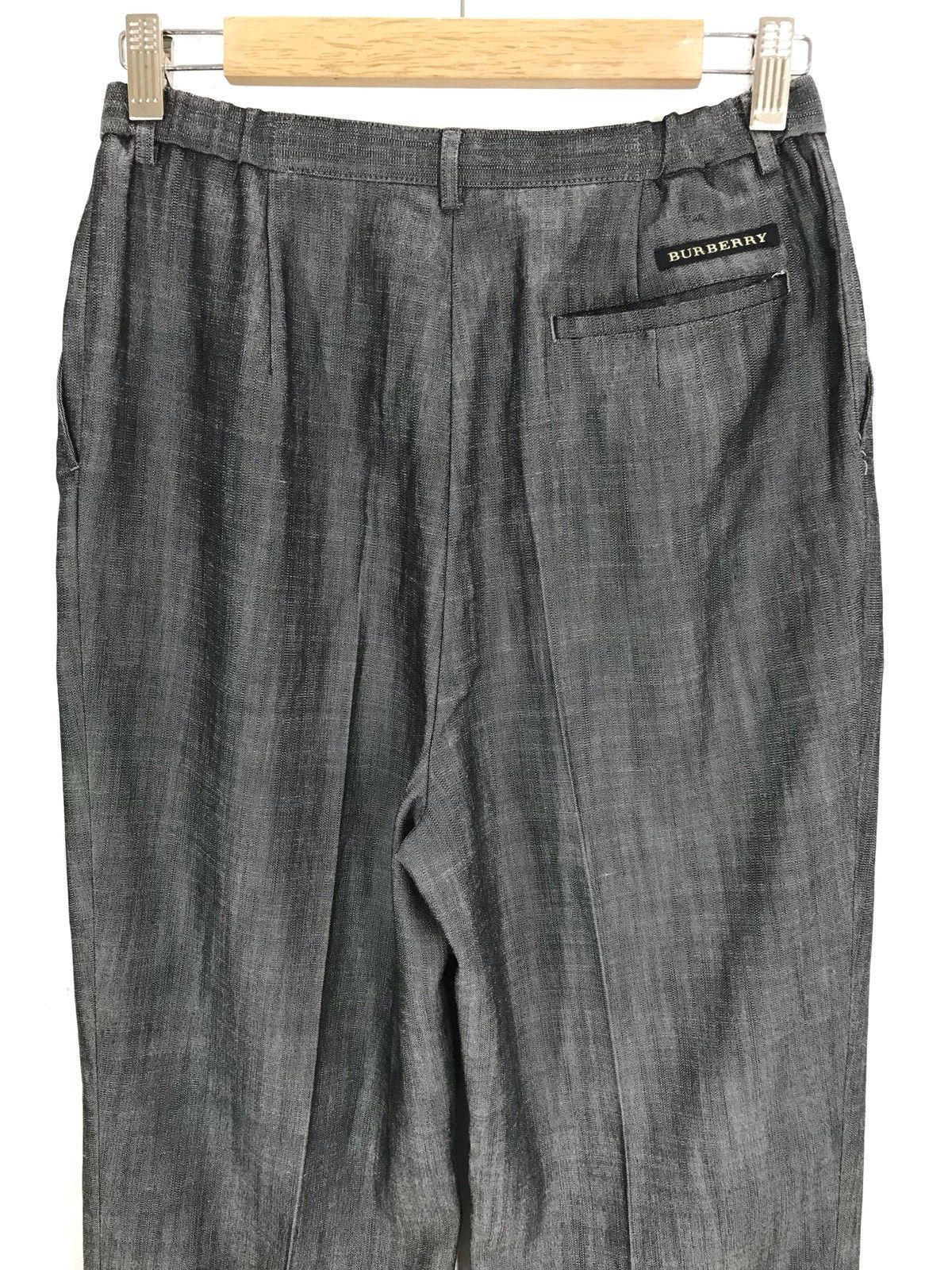 Burberry Vintage BURBERRY Tartan Checkered Hem Trouser Pants Size US 28 / EU 44 - 2 Thumbnail