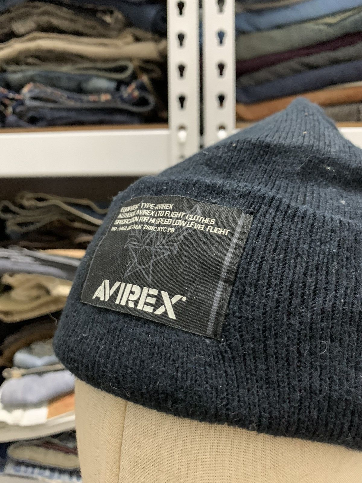 Avirex Vintage Avirex Military Streetwear Beanie Hat Size ONE SIZE - 3 Thumbnail