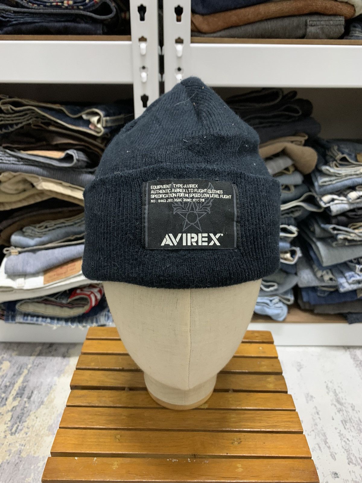 Avirex Vintage Avirex Military Streetwear Beanie Hat Size ONE SIZE - 2 Thumbnail