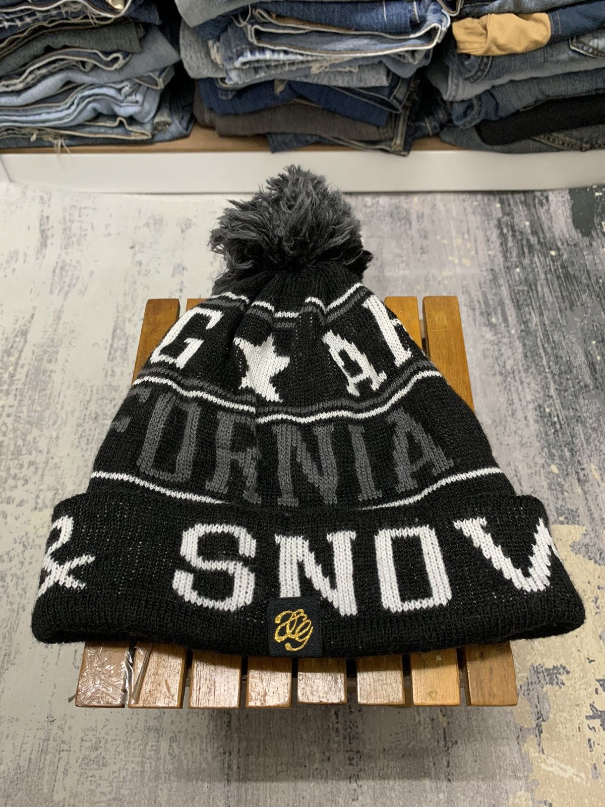 Japanese Brand Snow And Love California Beanie Hat Size ONE SIZE - 7 Thumbnail