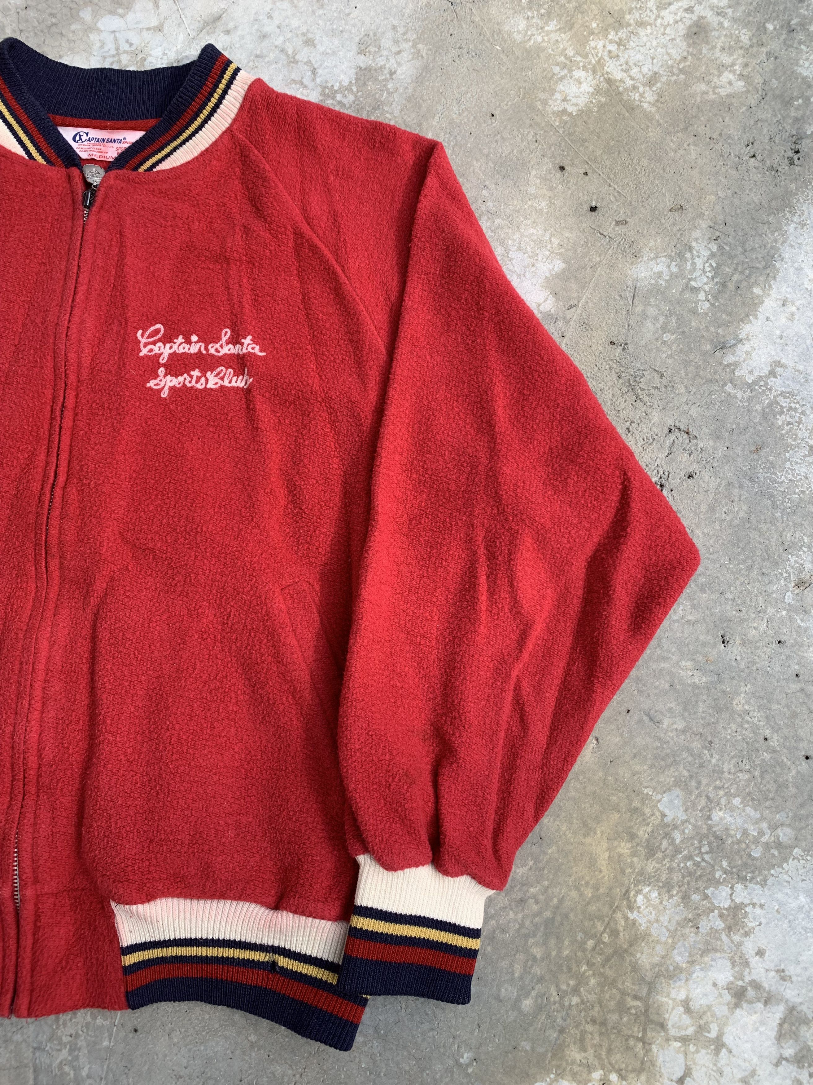 Vintage VTG Captain Santa Ice Hockey Club Embroidered Sweater Jacket Size US M / EU 48-50 / 2 - 4 Thumbnail