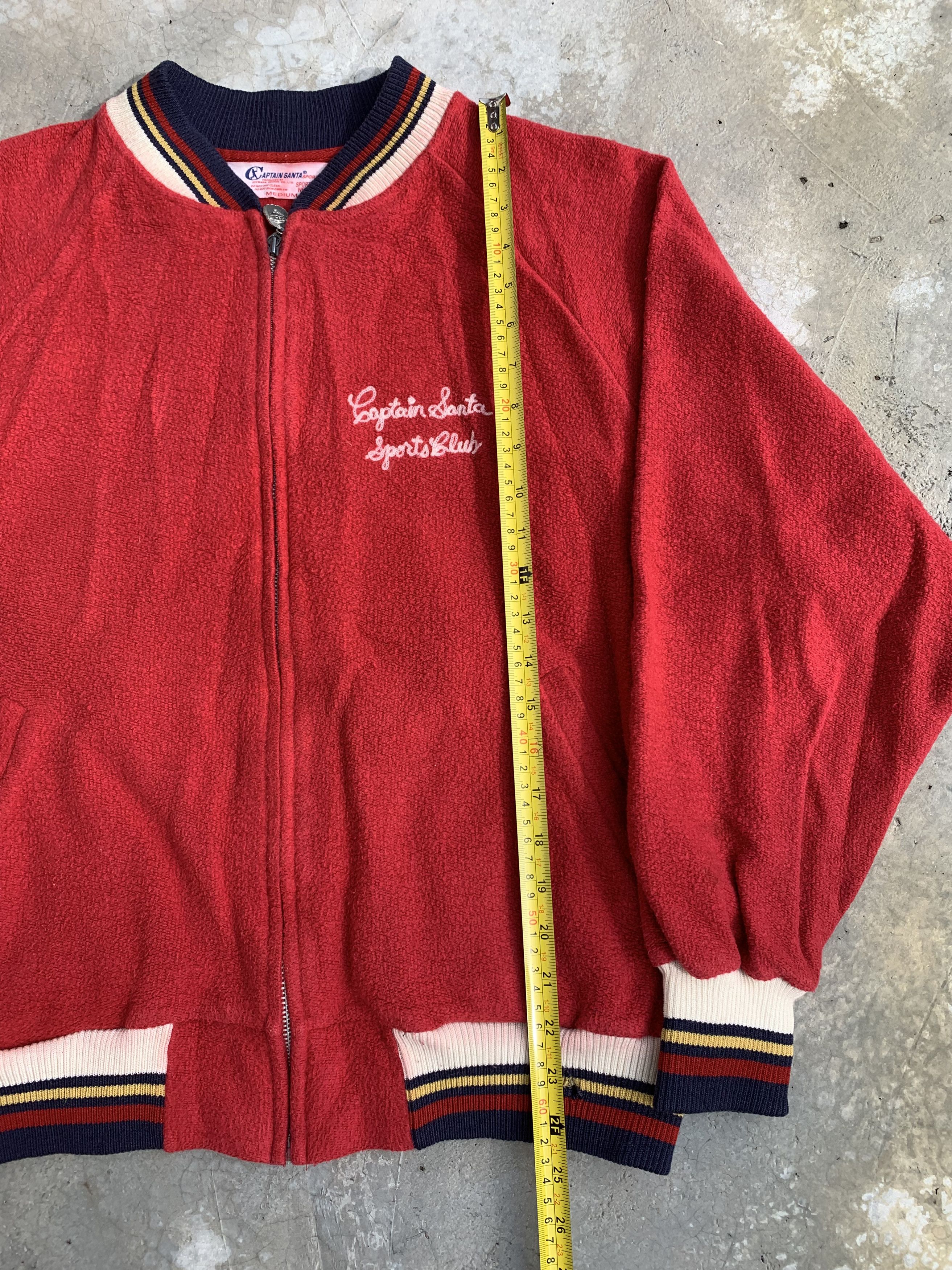 Vintage VTG Captain Santa Ice Hockey Club Embroidered Sweater Jacket Size US M / EU 48-50 / 2 - 6 Thumbnail