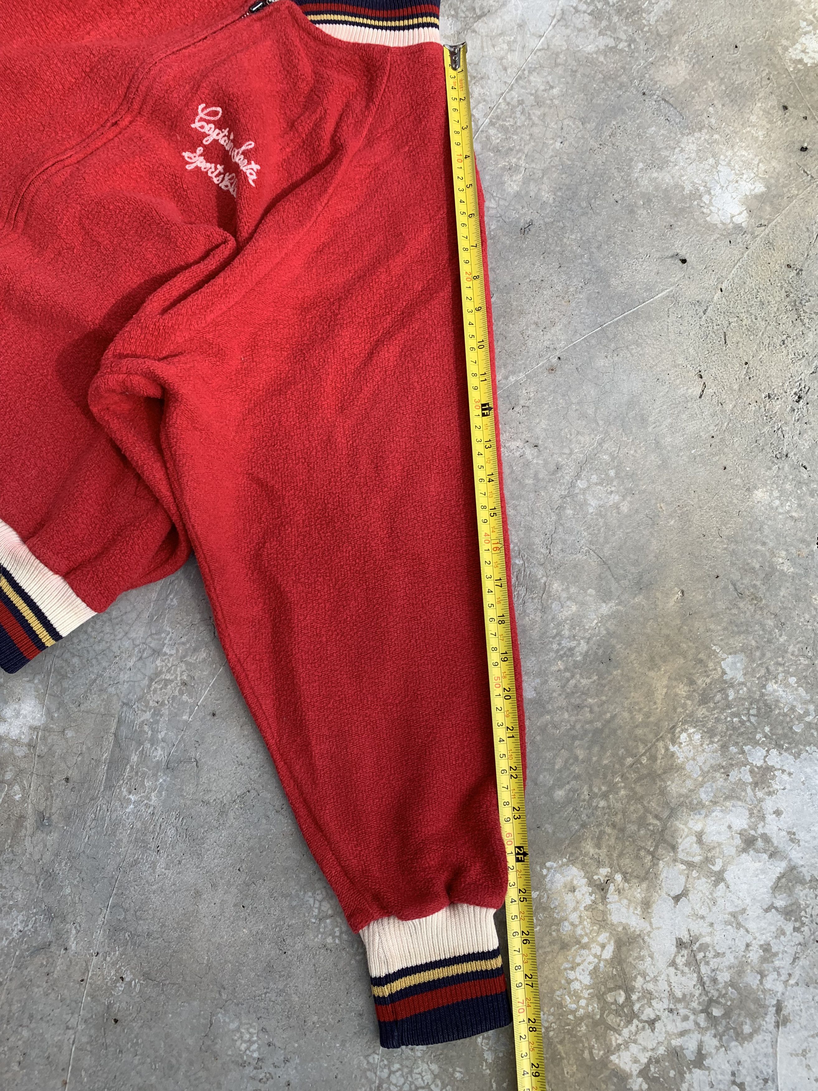 Vintage VTG Captain Santa Ice Hockey Club Embroidered Sweater Jacket Size US M / EU 48-50 / 2 - 8 Thumbnail