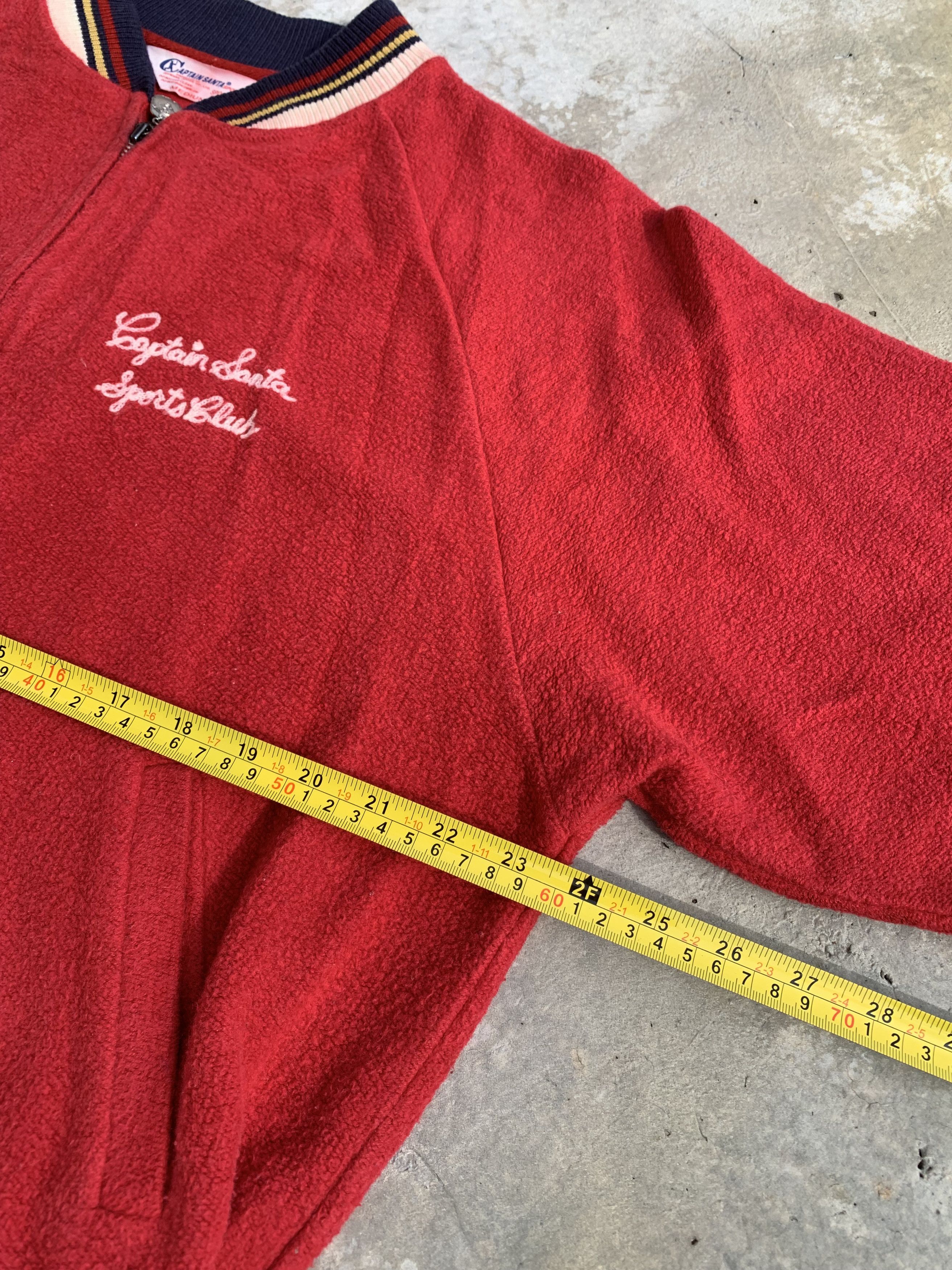 Vintage VTG Captain Santa Ice Hockey Club Embroidered Sweater Jacket Size US M / EU 48-50 / 2 - 7 Thumbnail