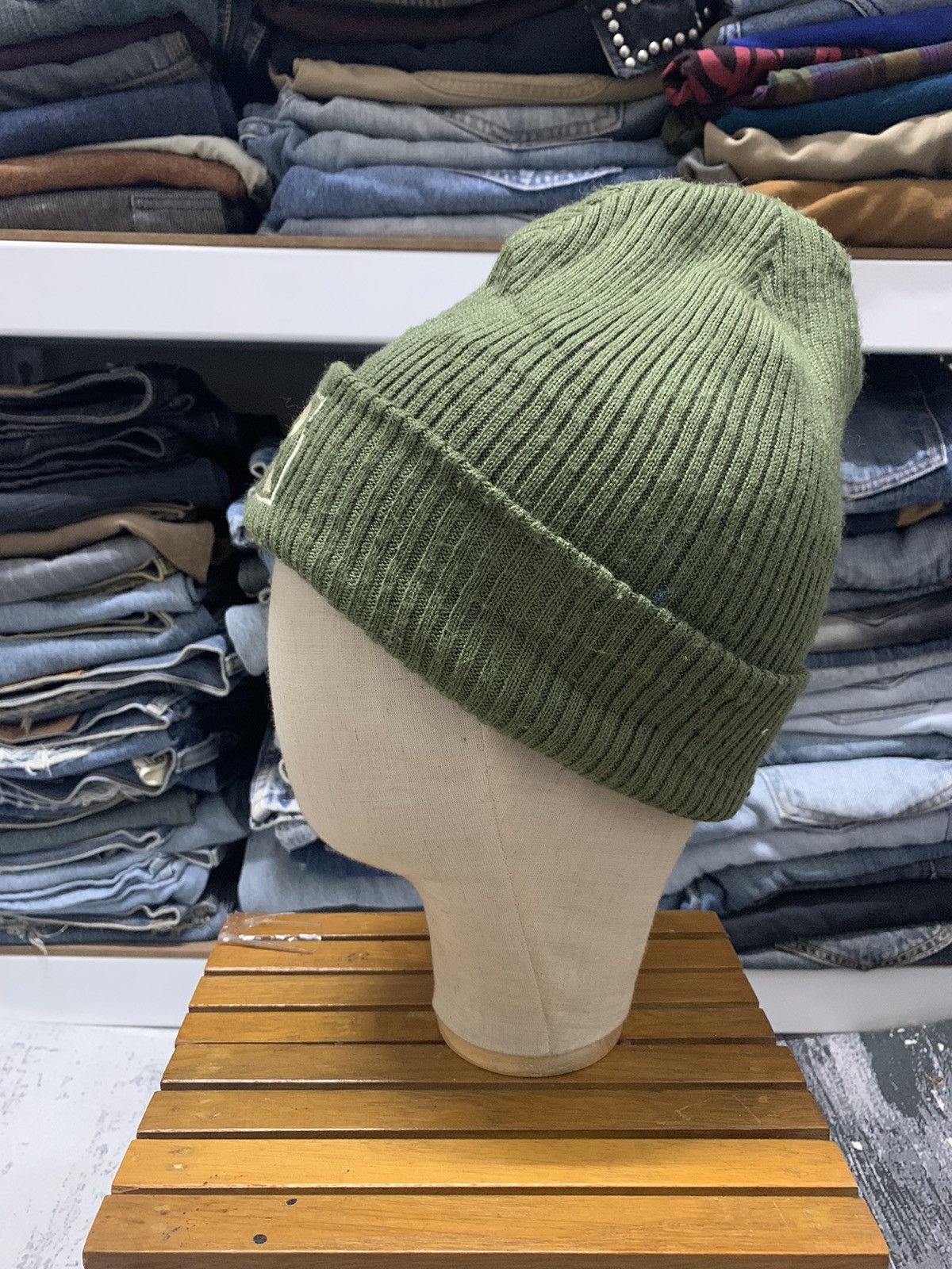 Japanese Brand Ryu Sport Embroidered logo Beanie Hat Size ONE SIZE - 3 Thumbnail
