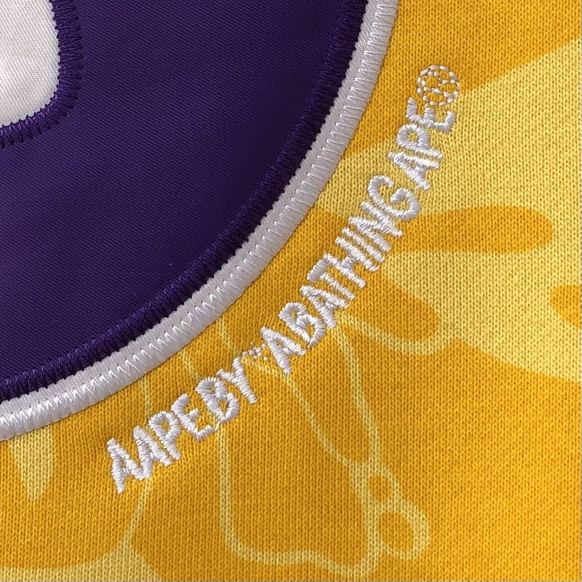 Aape Aape x Mitchell & Ness LA Lakers Pullover Hoodie Size US L / EU 52-54 / 3 - 8 Thumbnail