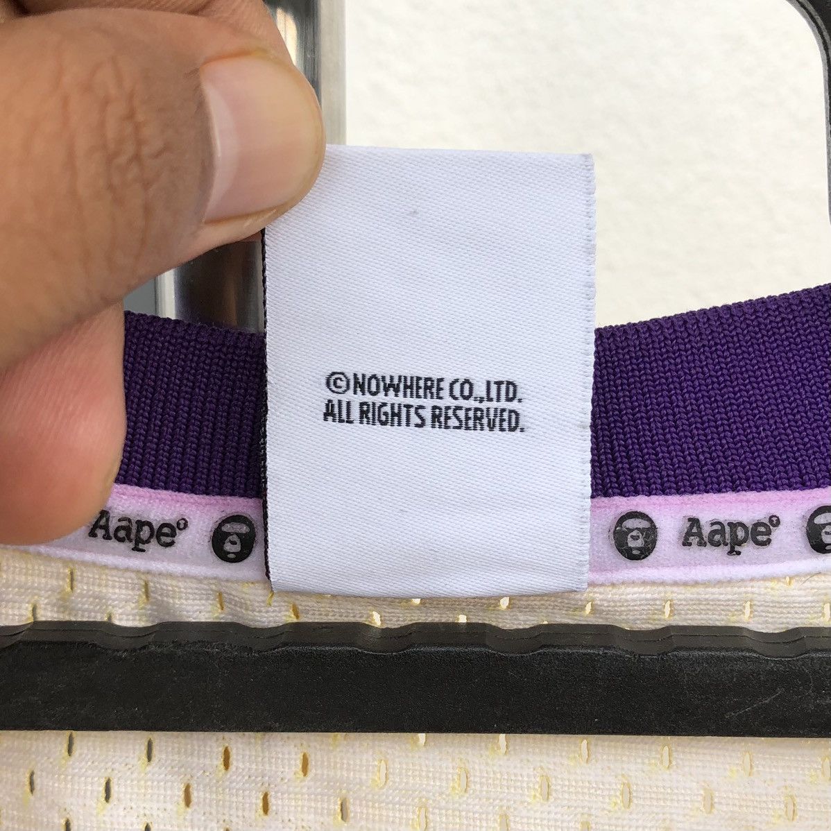 Aape AAPE BY A BATHING APE X Mitchell&Ness NBA LAKERS Tee Size US M / EU 48-50 / 2 - 15 Thumbnail