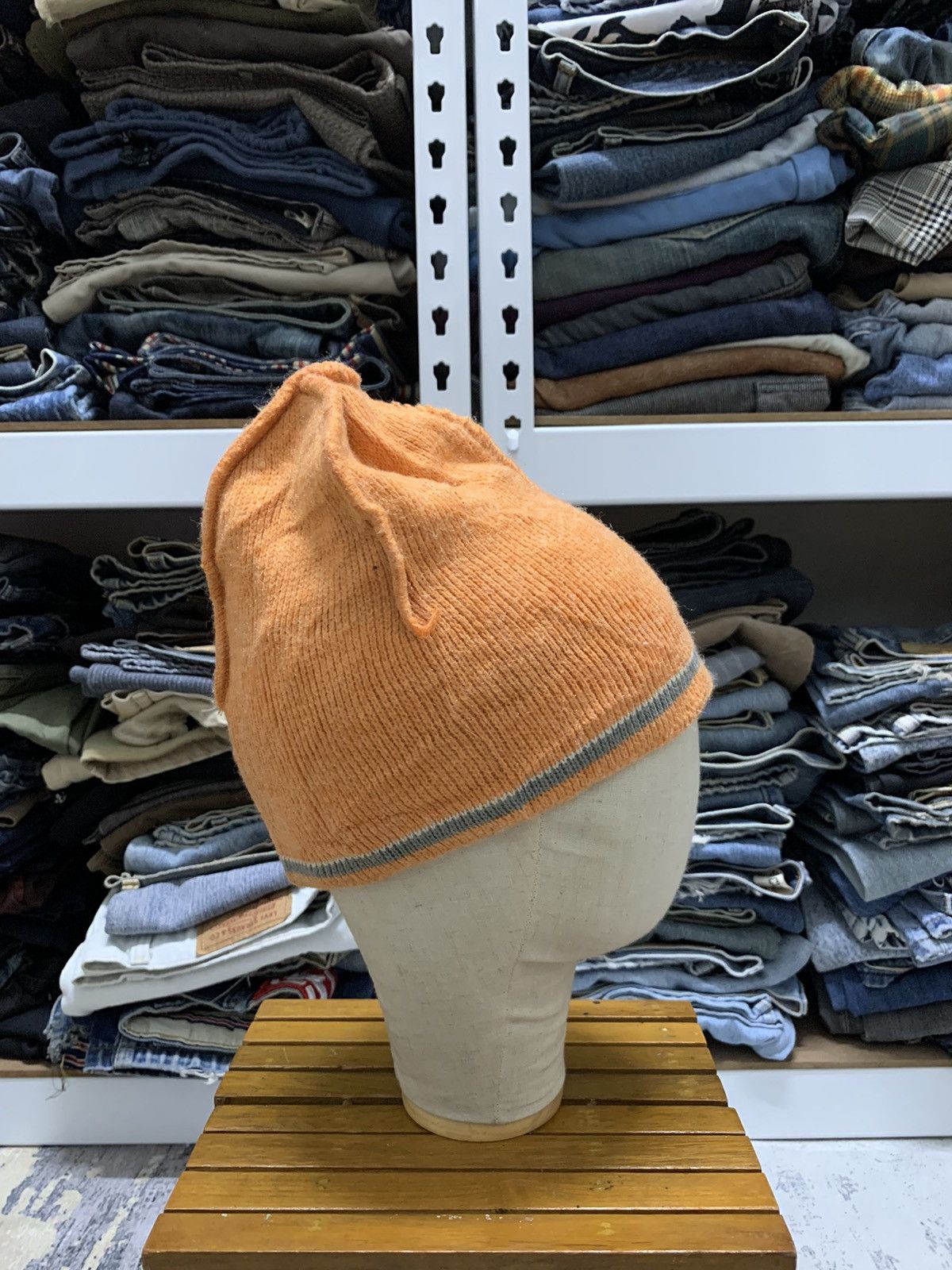 Japanese Brand Vintage Descente Titan Thermo Outdoor Gear Beanie Hat Size ONE SIZE - 4 Thumbnail