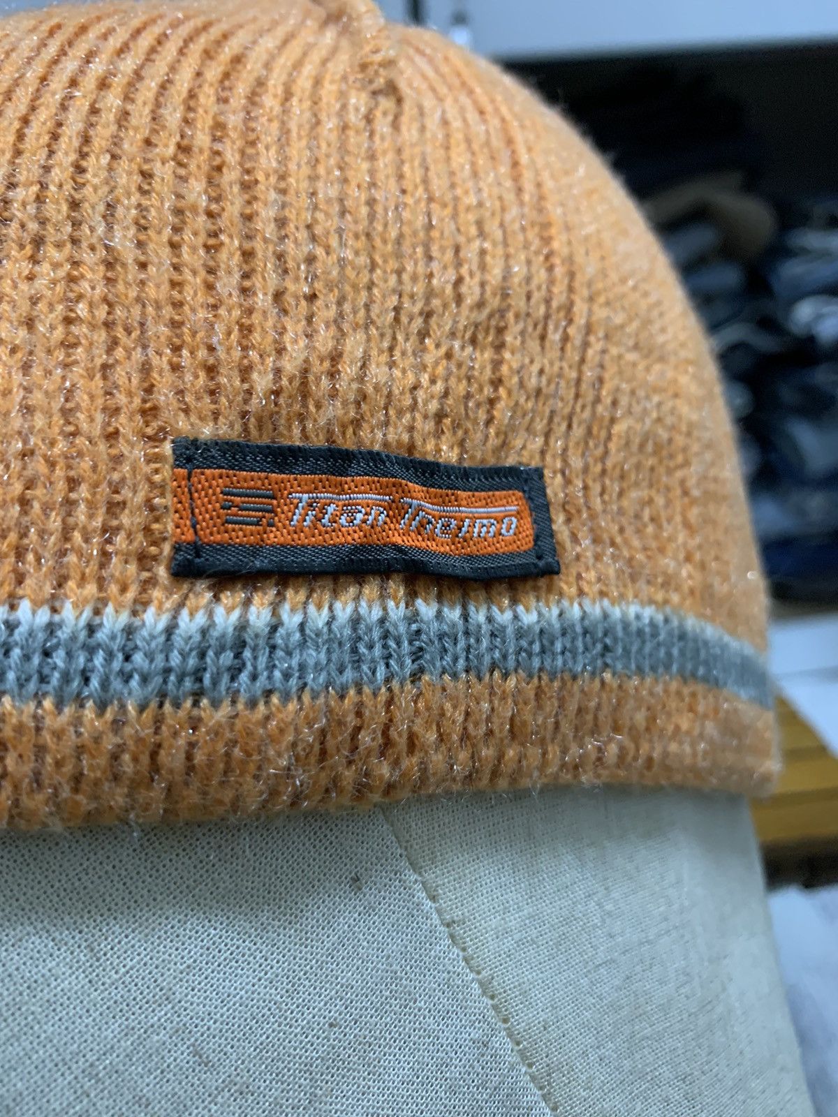 Japanese Brand Vintage Descente Titan Thermo Outdoor Gear Beanie Hat Size ONE SIZE - 6 Thumbnail