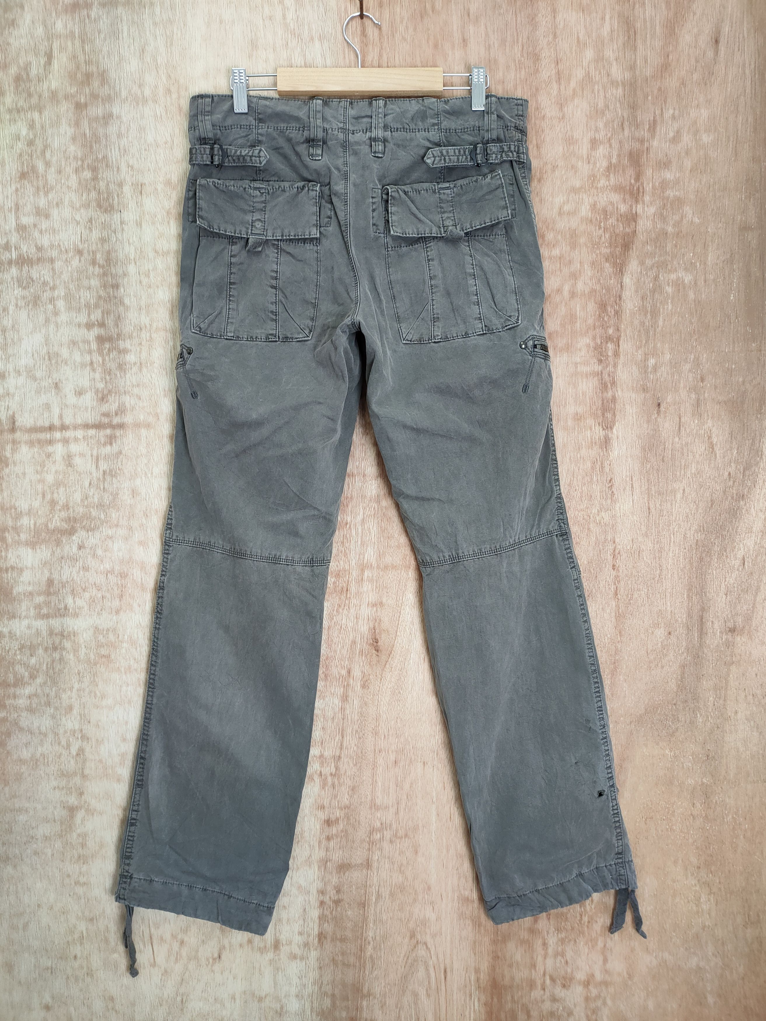 Japanese Brand W32 JAPANESE VINTAGE FADED CARGO PANTS Size US 32 / EU 48 - 7 Thumbnail