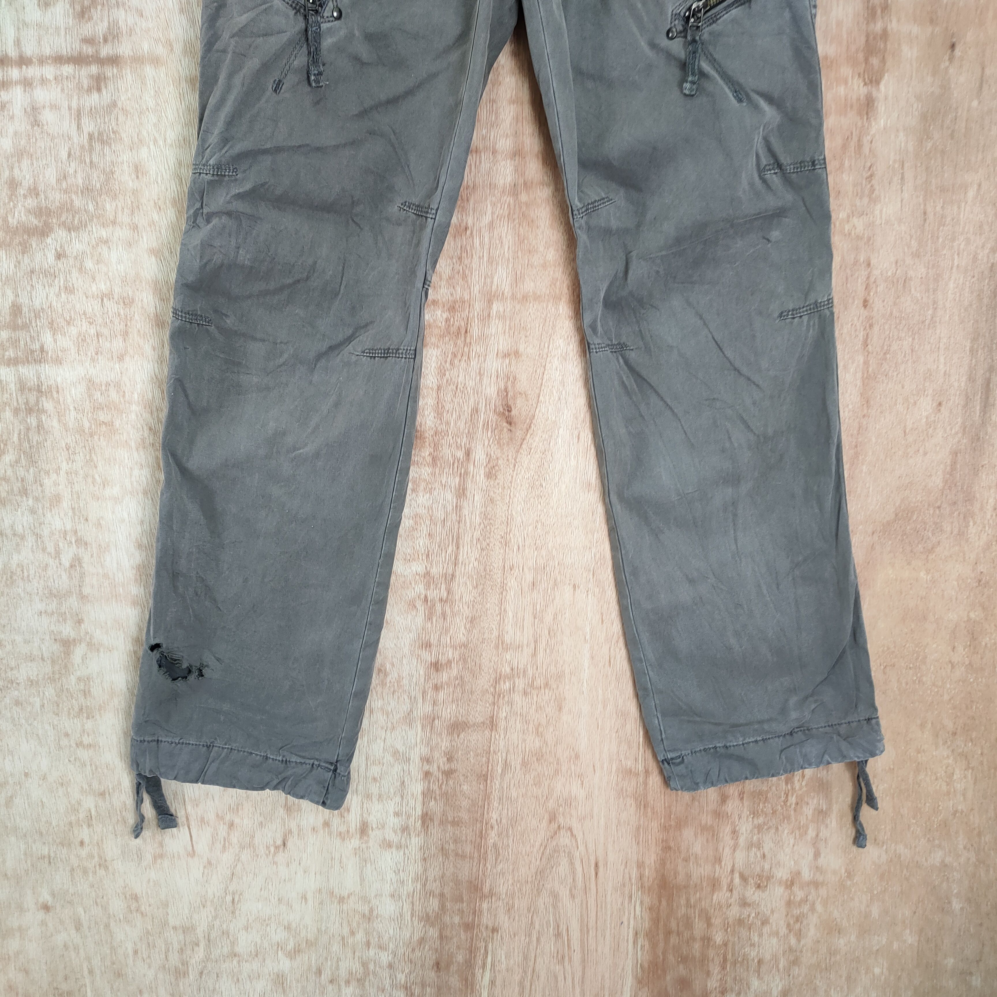 Japanese Brand W32 JAPANESE VINTAGE FADED CARGO PANTS Size US 32 / EU 48 - 3 Thumbnail