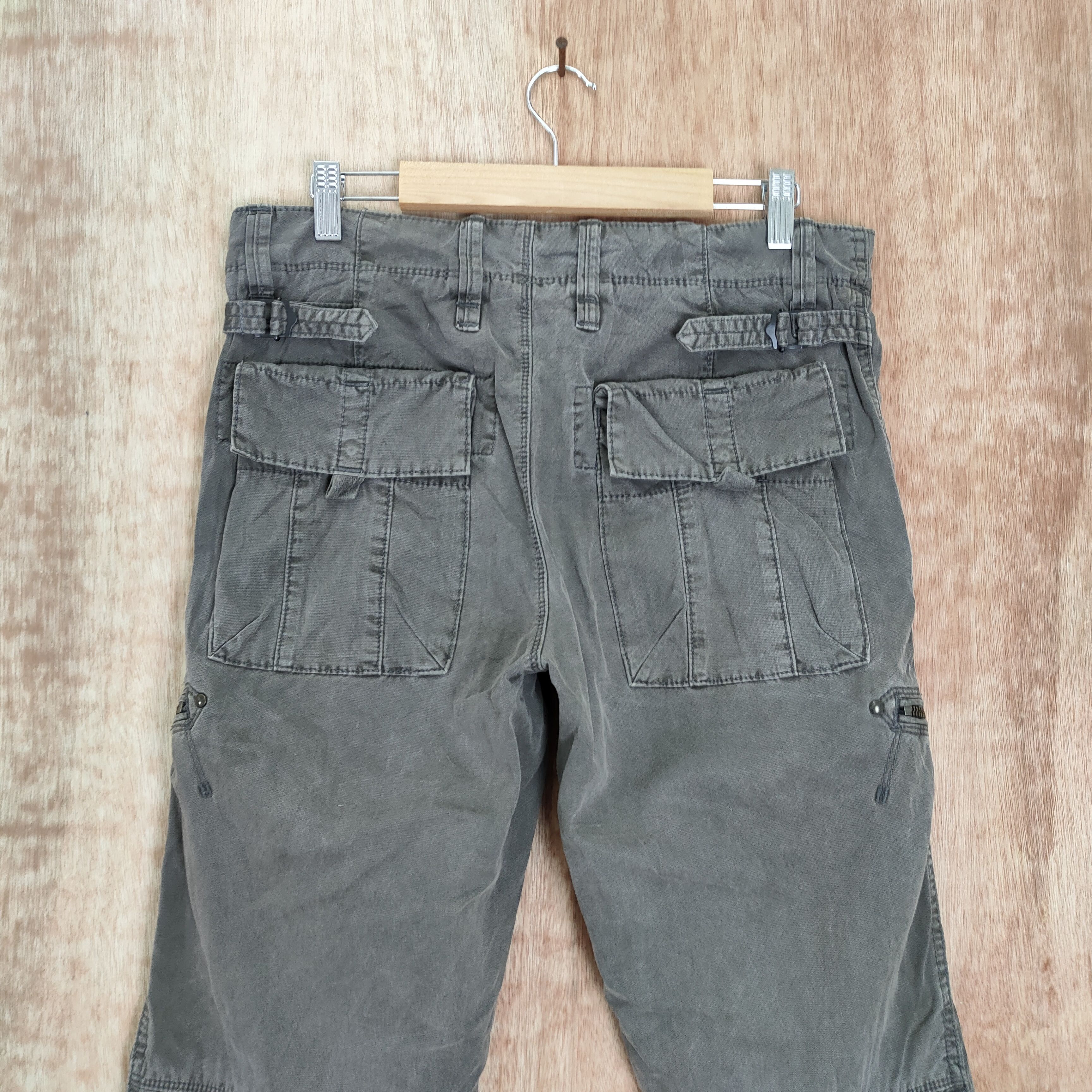 Japanese Brand W32 JAPANESE VINTAGE FADED CARGO PANTS Size US 32 / EU 48 - 11 Thumbnail
