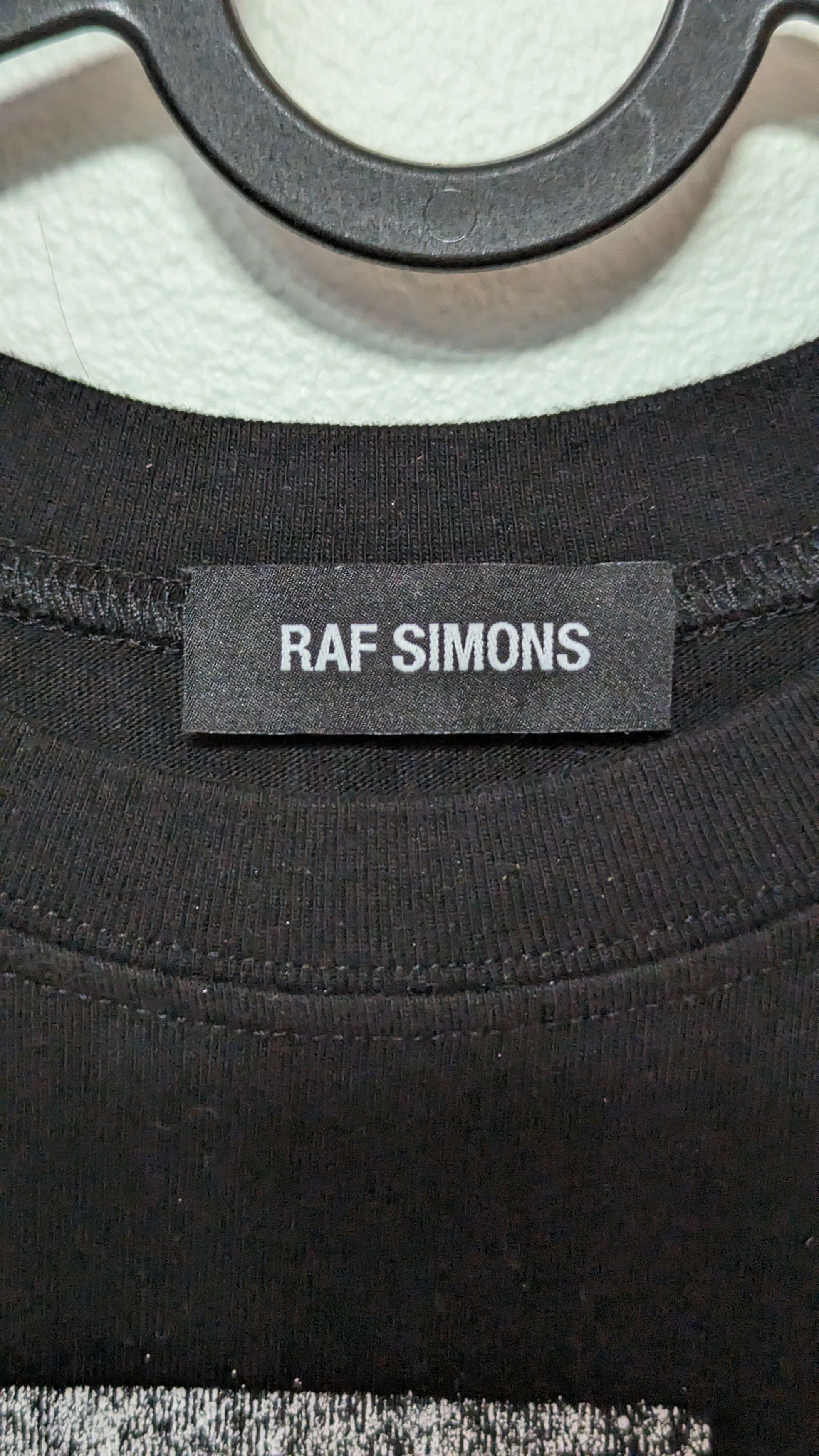 Raf Simons SS19 Black Tank Top Size US S / EU 44-46 / 1 - 3 Thumbnail
