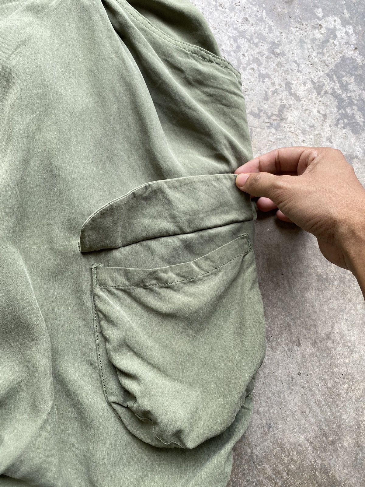 Issey Miyake 💥Tsumori Chisato x Issey Miyake Rare Design Short Pant Size US 31 - 10 Thumbnail