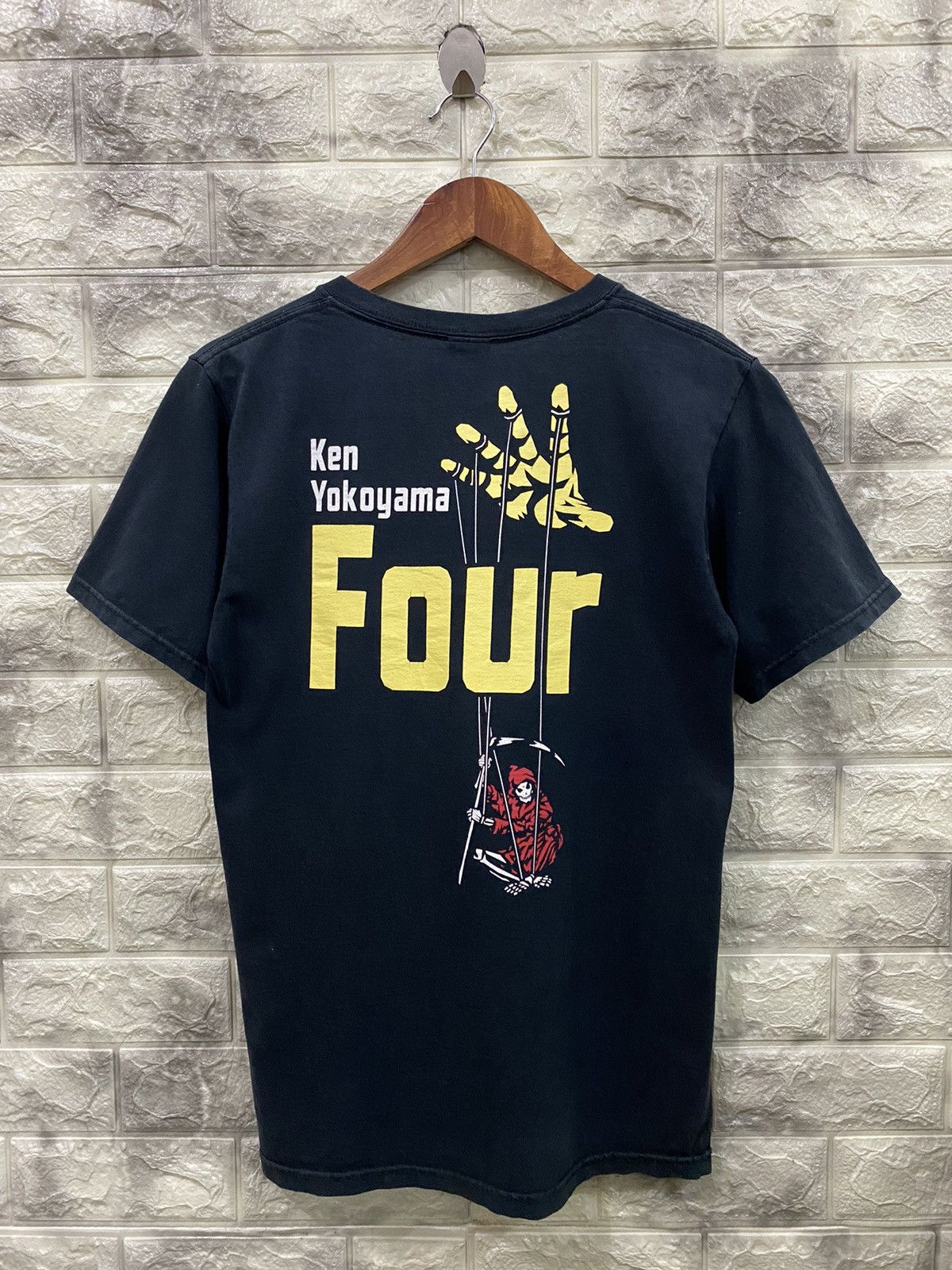 ken yokohama four Tシャツ Pizza Of Death Ken Yokoyama Four Cover