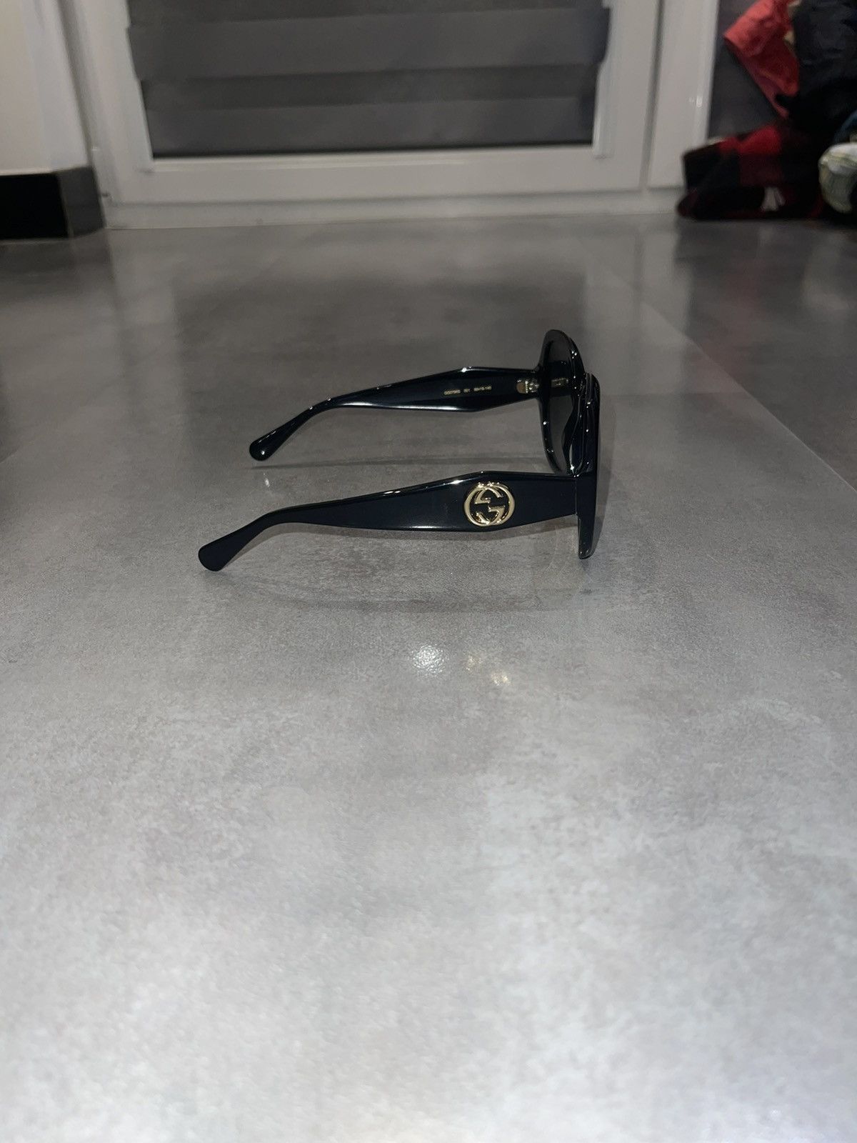 Gucci Gucci GG0796S "GG' Logo Black Sunglasses Size ONE SIZE - 9 Thumbnail