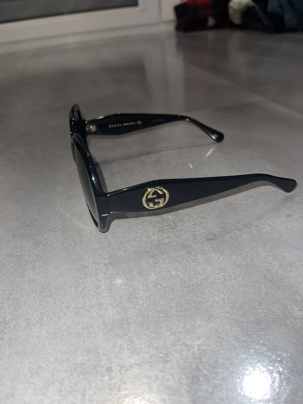 Gucci Gucci GG0796S "GG' Logo Black Sunglasses Size ONE SIZE - 6 Thumbnail