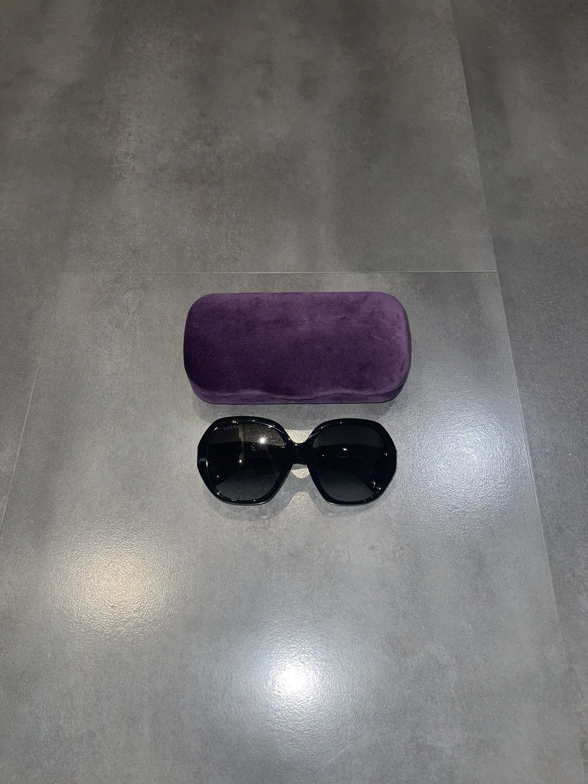 Gucci Gucci GG0796S "GG' Logo Black Sunglasses Size ONE SIZE - 13 Thumbnail