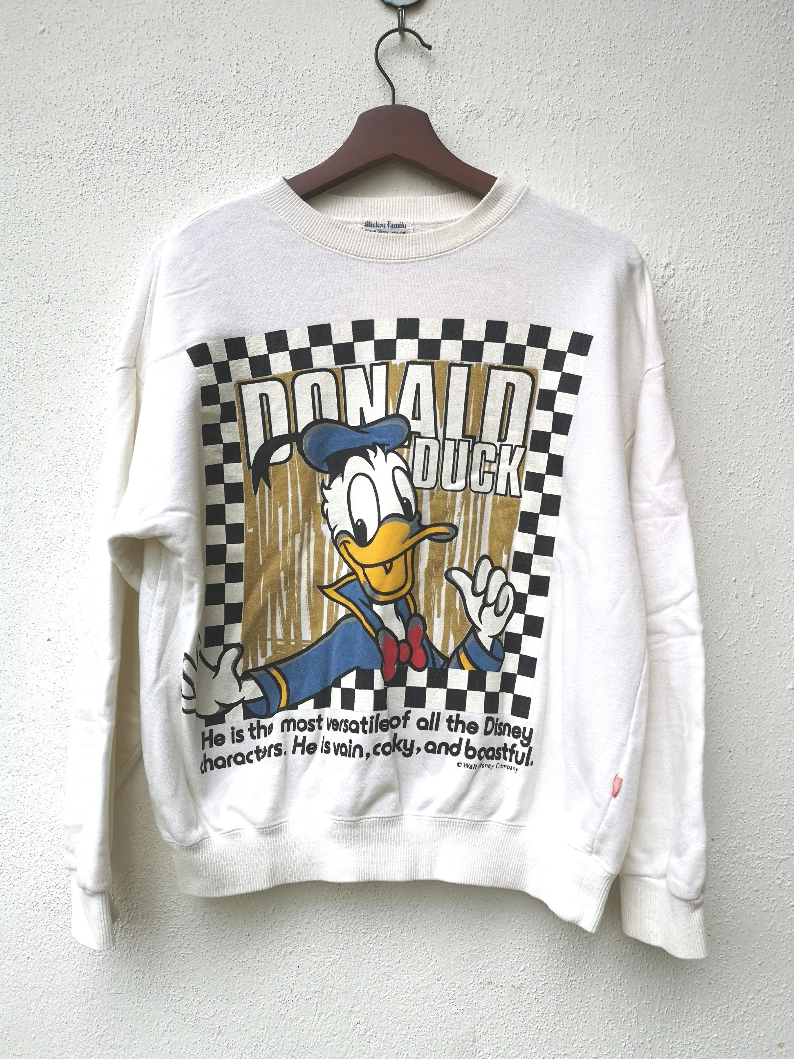 Cartoon Network World Disney's Donald Duck Sweatshirt Size US L / EU 52-54 / 3 - 1 Thumbnail