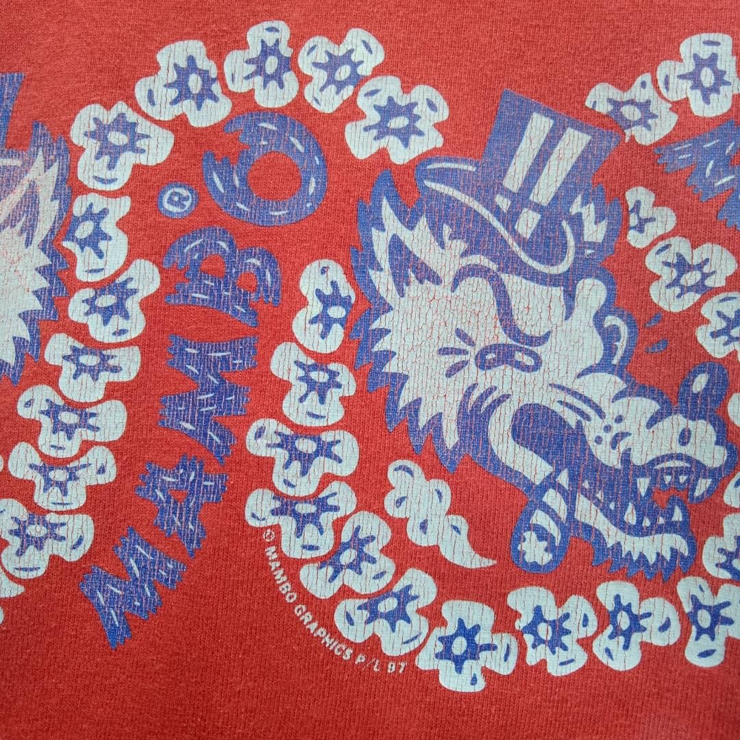 Mambo VINTAGE 90s MAMBO Mitchell Graphics design 1997 tee shirt Size US M / EU 48-50 / 2 - 3 Thumbnail