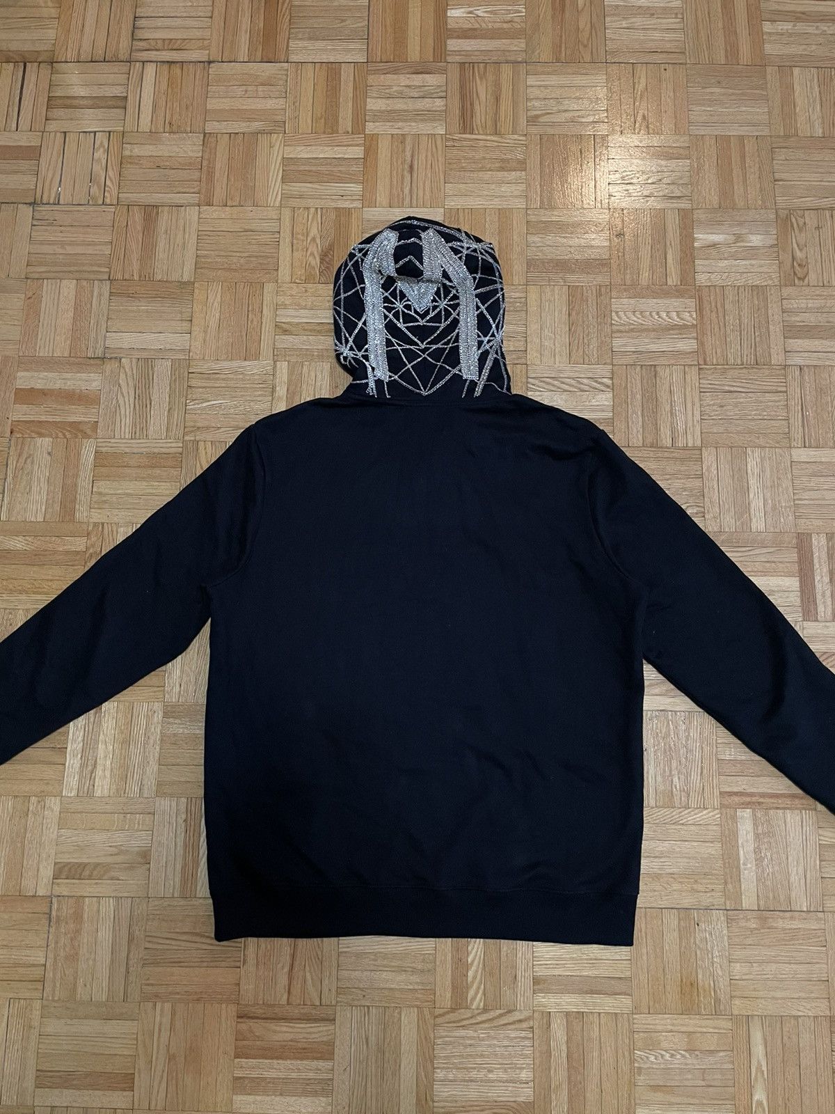 Vintage Rare Vintage hoodie with chains Size US M / EU 48-50 / 2 - 2 Thumbnail