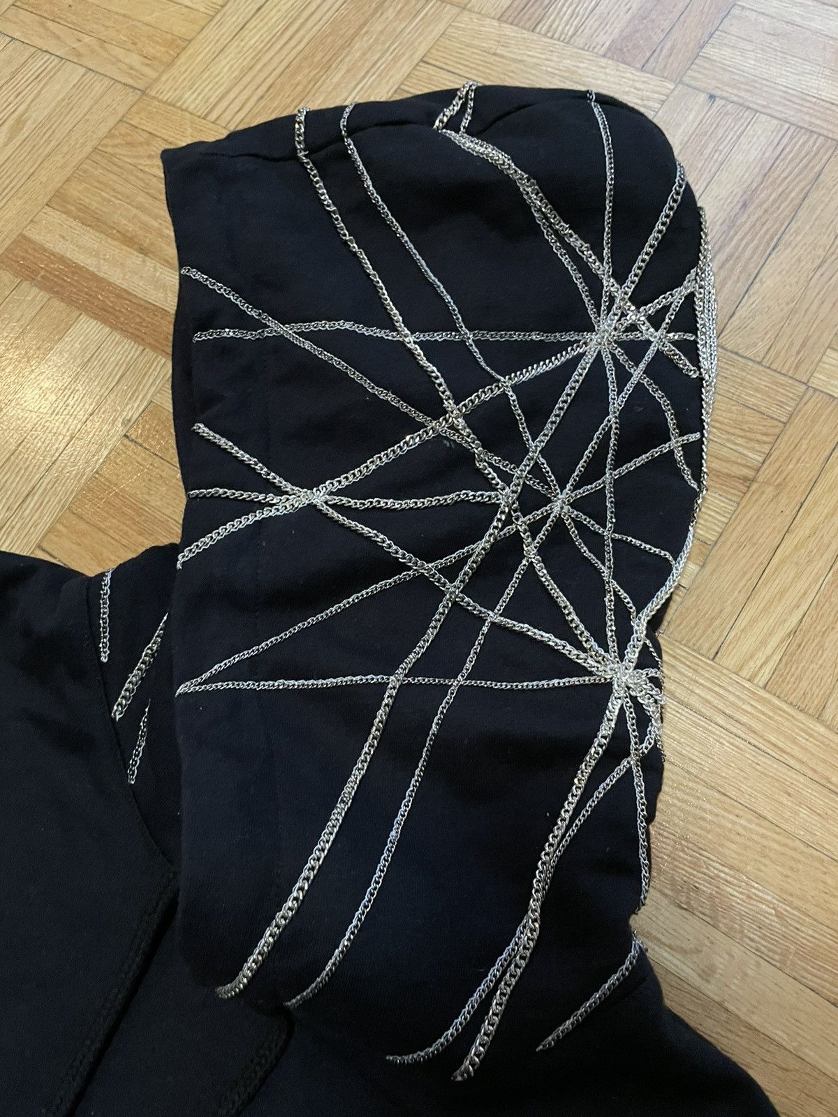 Vintage Rare Vintage hoodie with chains Size US M / EU 48-50 / 2 - 7 Thumbnail