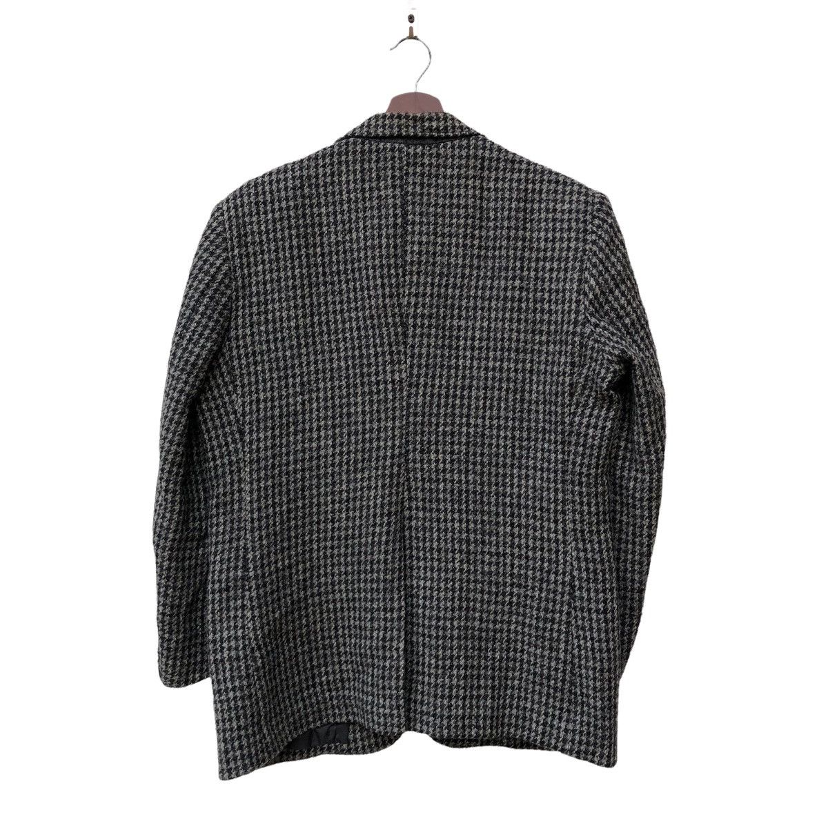 Harris Tweed 🔥JAPANESE BRAND HARIS TWEED KNITED BLAZER JACKET Size 40R - 2 Thumbnail