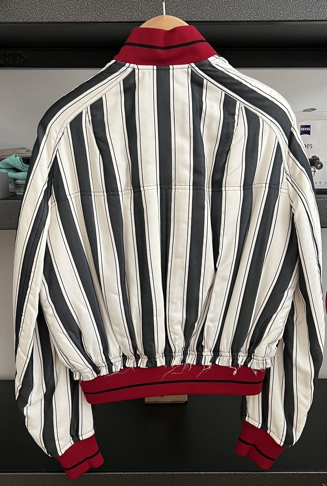 Haider Ackermann Haider Ackermann lil uzi vert shoulder roll bomber jacket Size US S / EU 44-46 / 1 - 2 Thumbnail