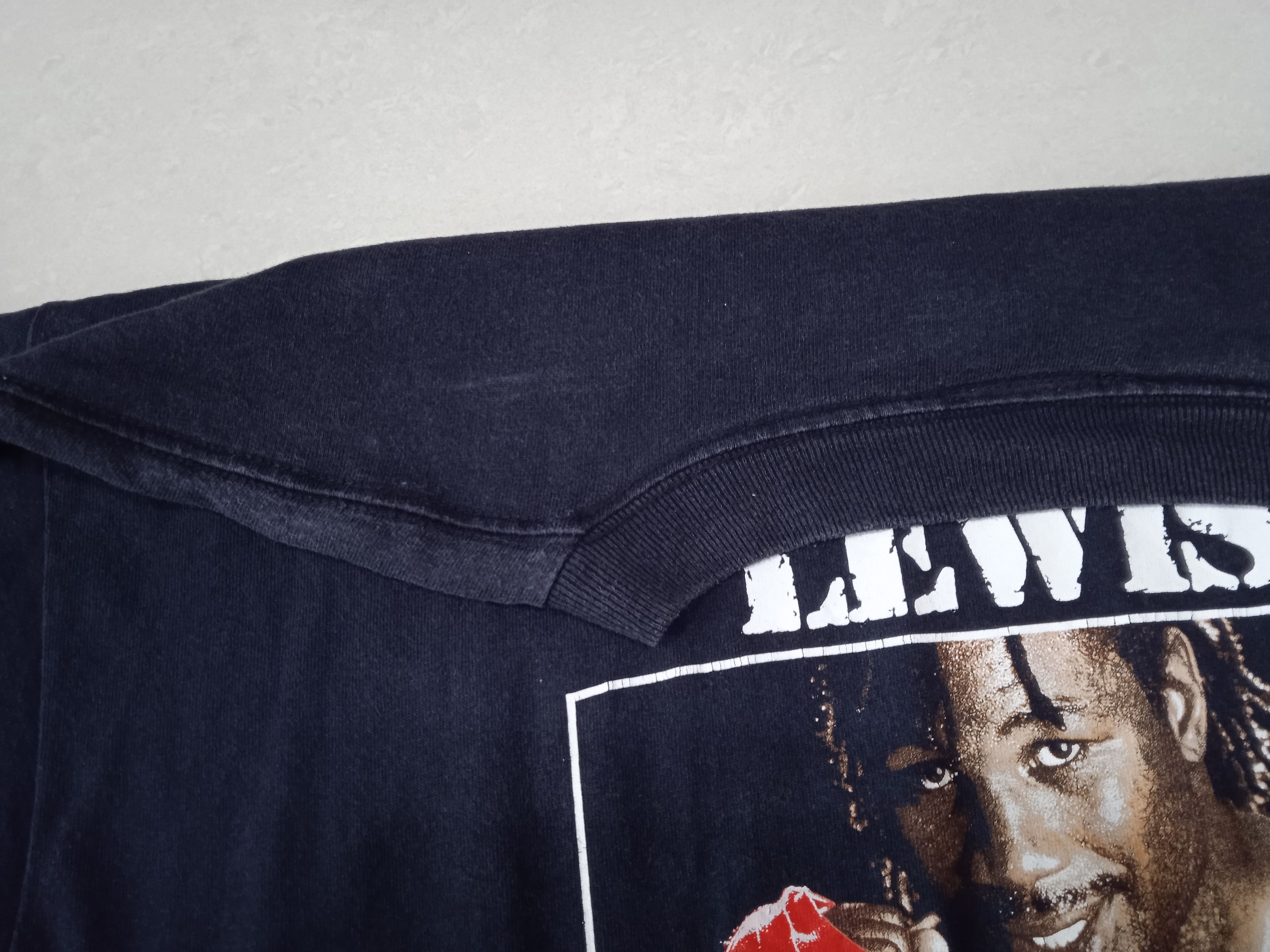 Vintage Vintage 90s Lewis vs Akinwande Boxing T-Shirt Size US L / EU 52-54 / 3 - 5 Thumbnail