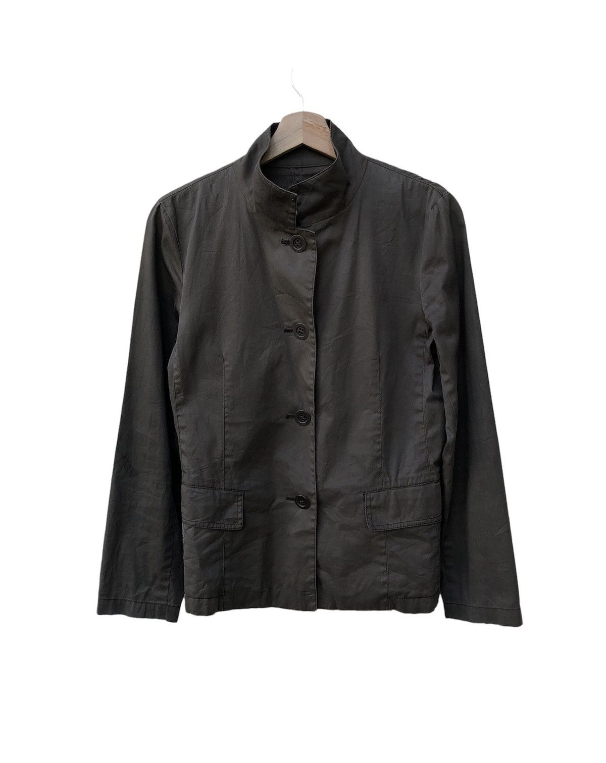 image of Japanese Designer Yoshie Inaba Light Jacket in Brown, Men's (Size Small)