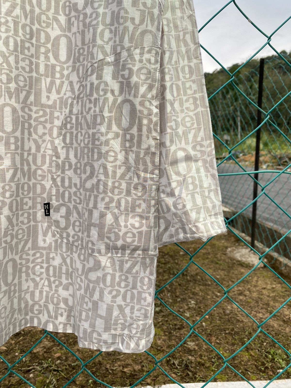 Vintage ⚡️Steals⚡️ Cote D'Azur Fullprint Spellout Light Jacket Size L / US 10 / IT 46 - 6 Thumbnail