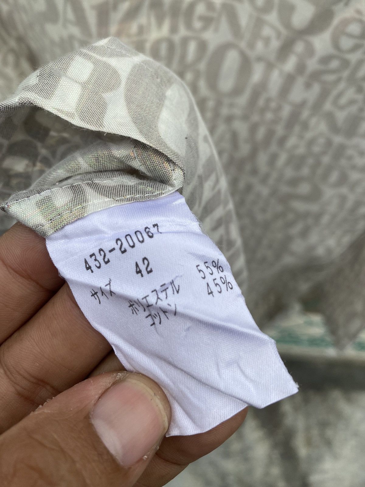 Vintage ⚡️Steals⚡️ Cote D'Azur Fullprint Spellout Light Jacket Size L / US 10 / IT 46 - 10 Thumbnail
