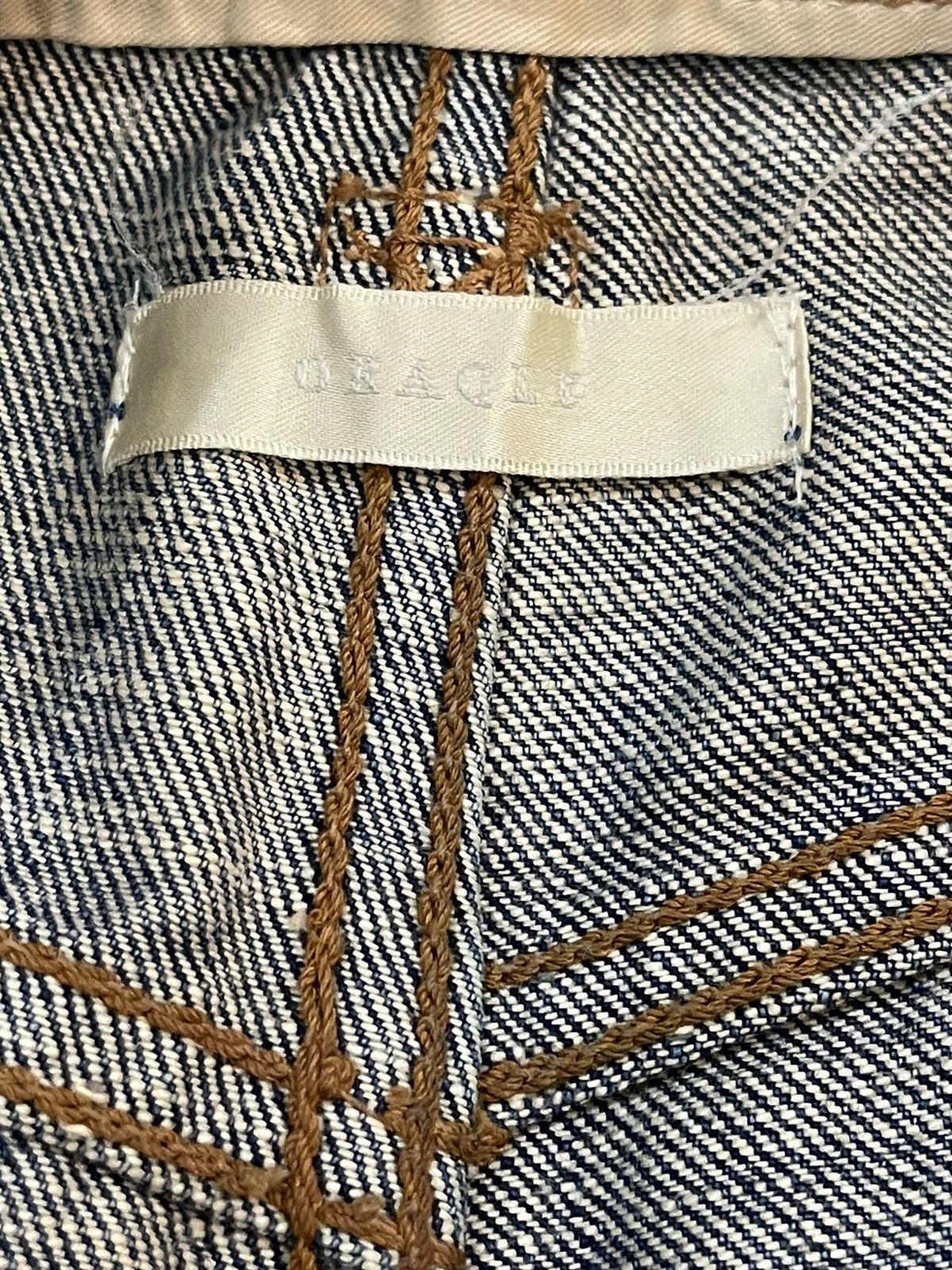 Japanese Brand Vintage Oraqle Selvedge Distressed Jeans Size US 29 - 8 Thumbnail