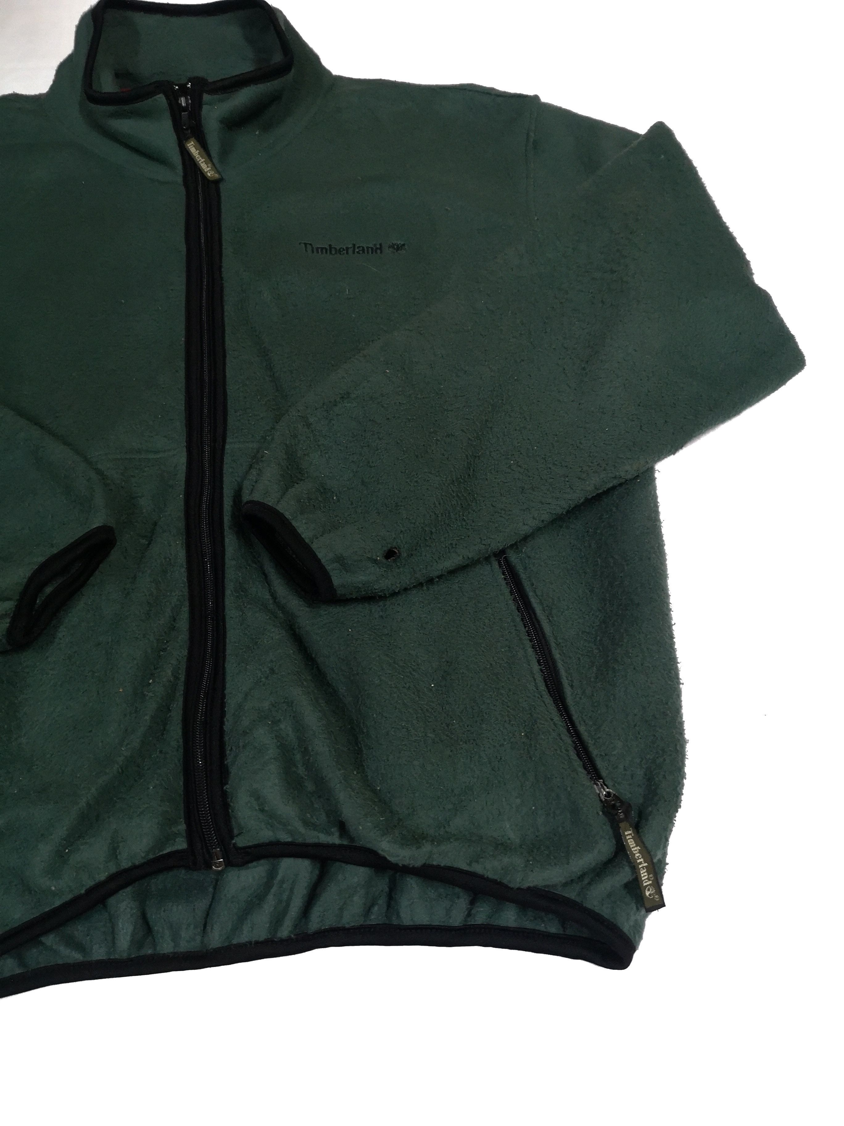 Timberland Vintage Timberland Fleece Full Zip Made In usa Size US L / EU 52-54 / 3 - 3 Thumbnail