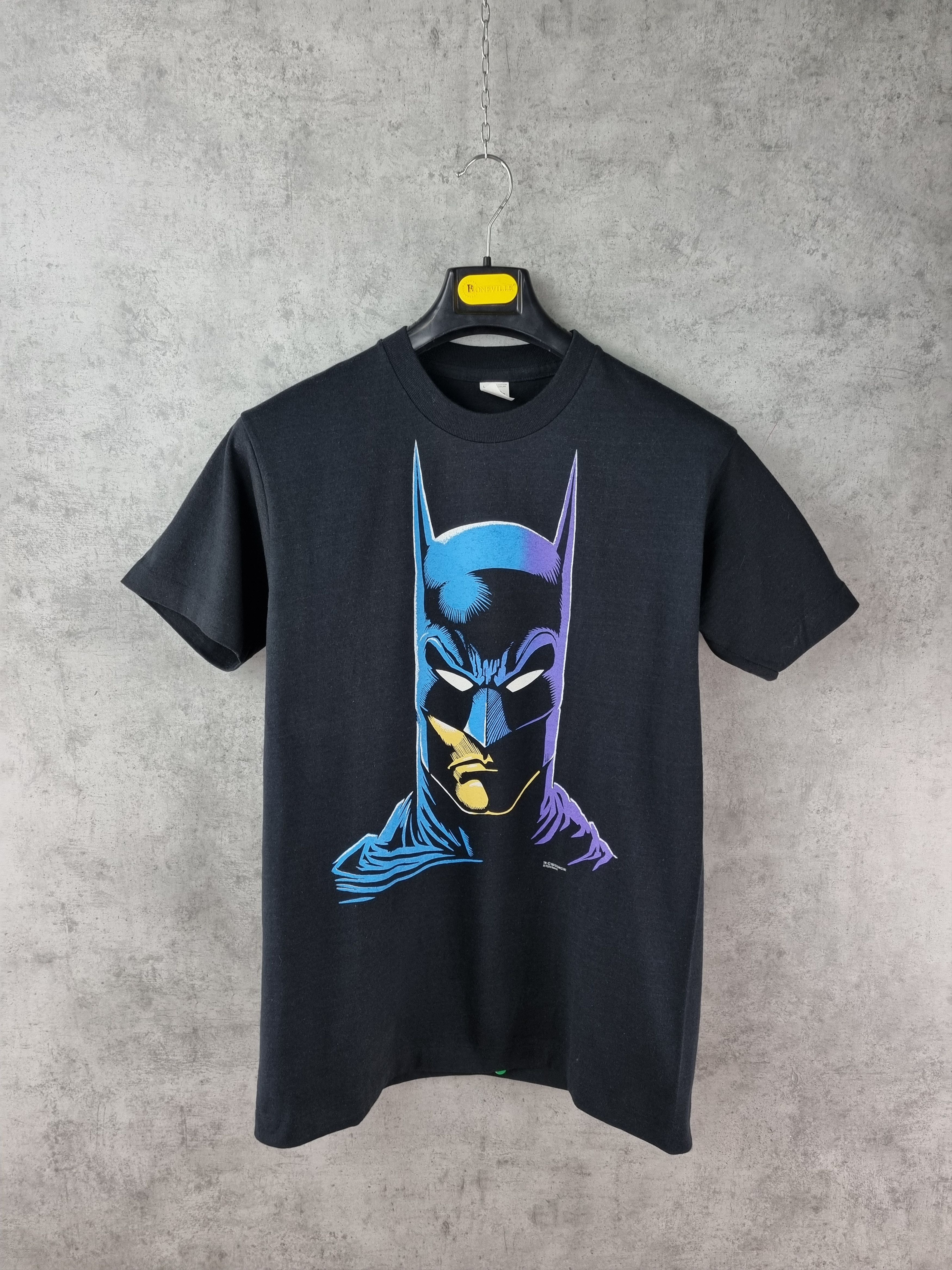 DC Comics × Vintage 80s Batman Deadstock Vintage Tee shirt Size US L / EU 52-54 / 3 - 3 Thumbnail