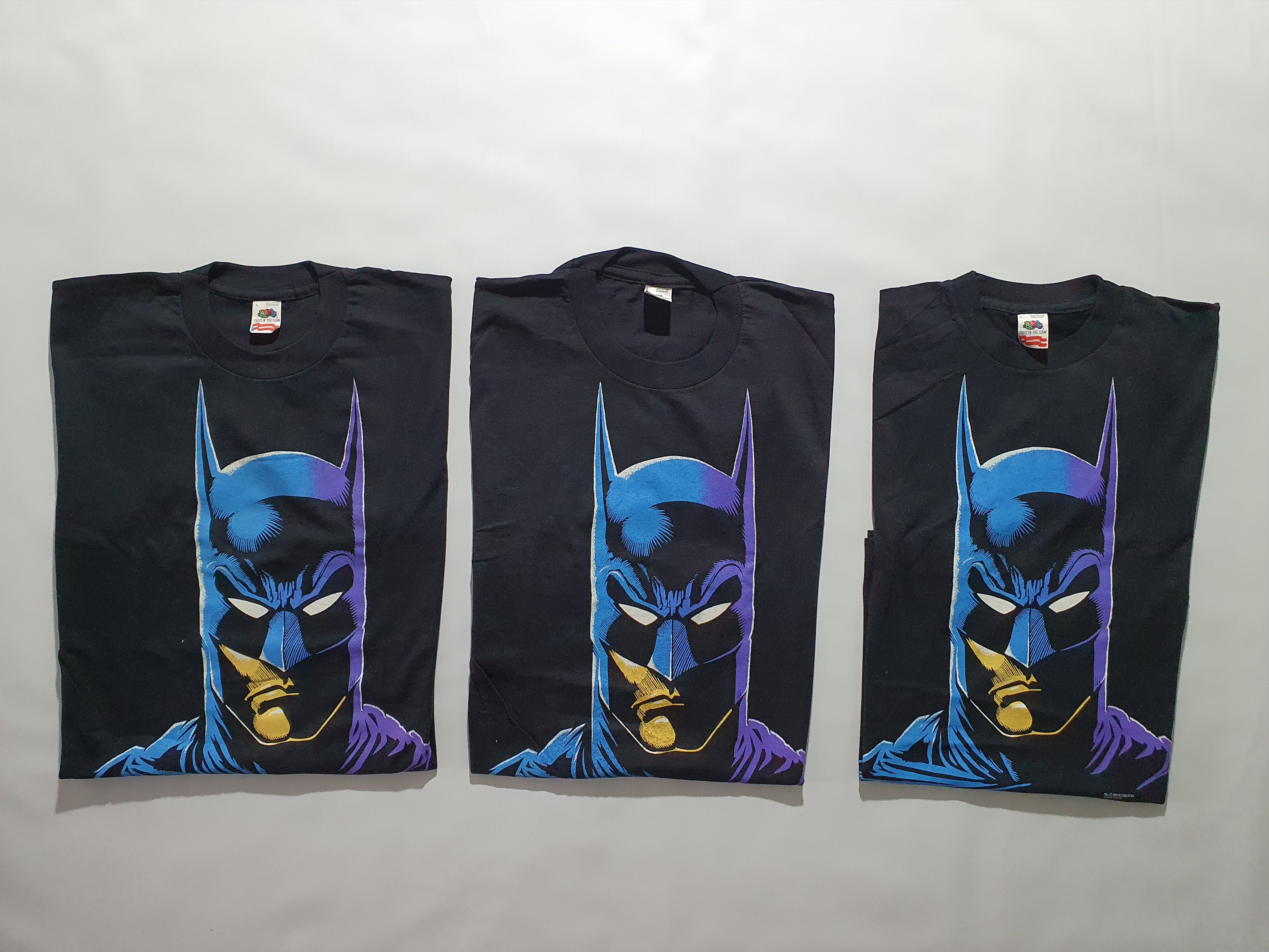 DC Comics × Vintage 80s Batman Deadstock Vintage Tee shirt Size US L / EU 52-54 / 3 - 14 Thumbnail