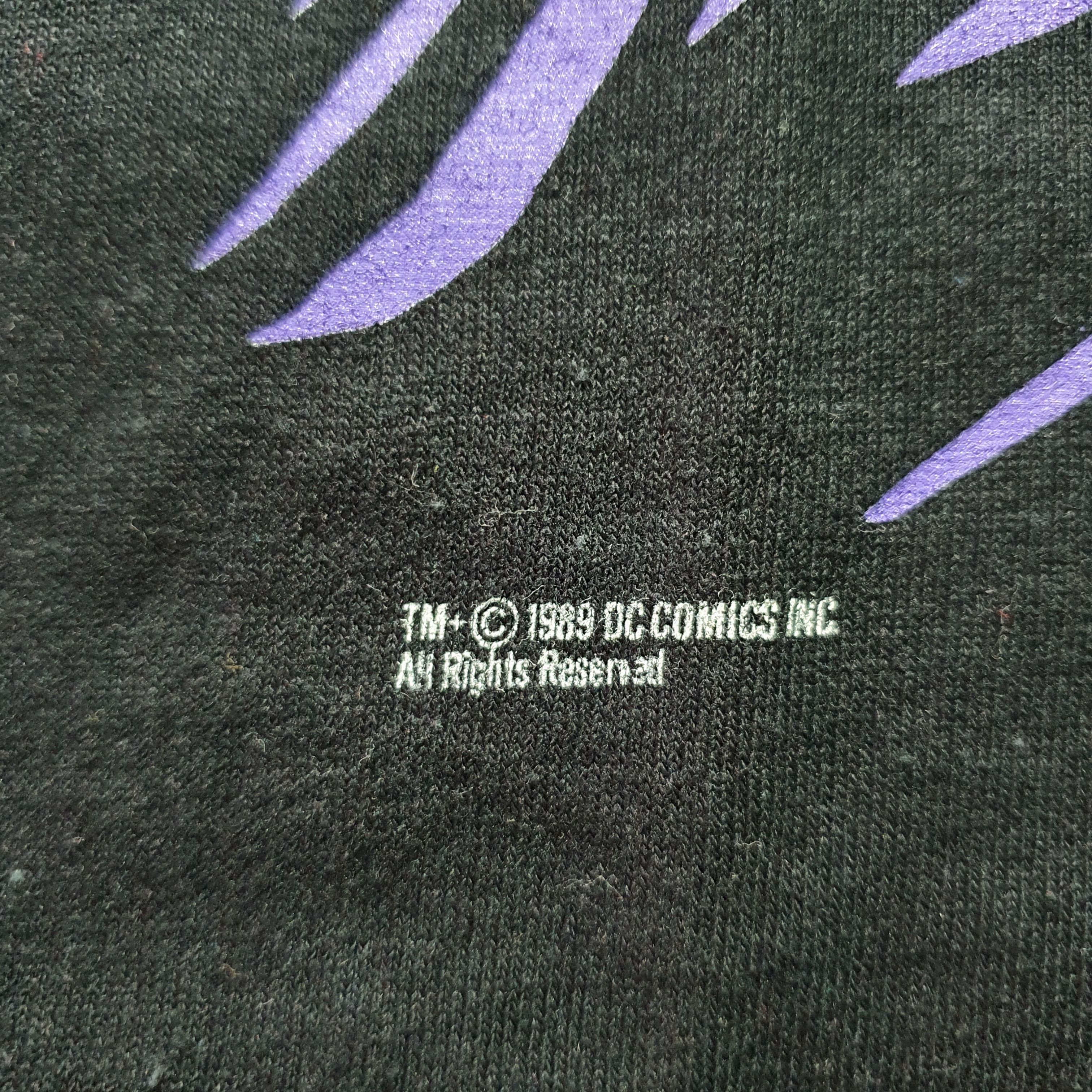 DC Comics × Vintage 80s Batman Deadstock Vintage Tee shirt Size US L / EU 52-54 / 3 - 9 Thumbnail