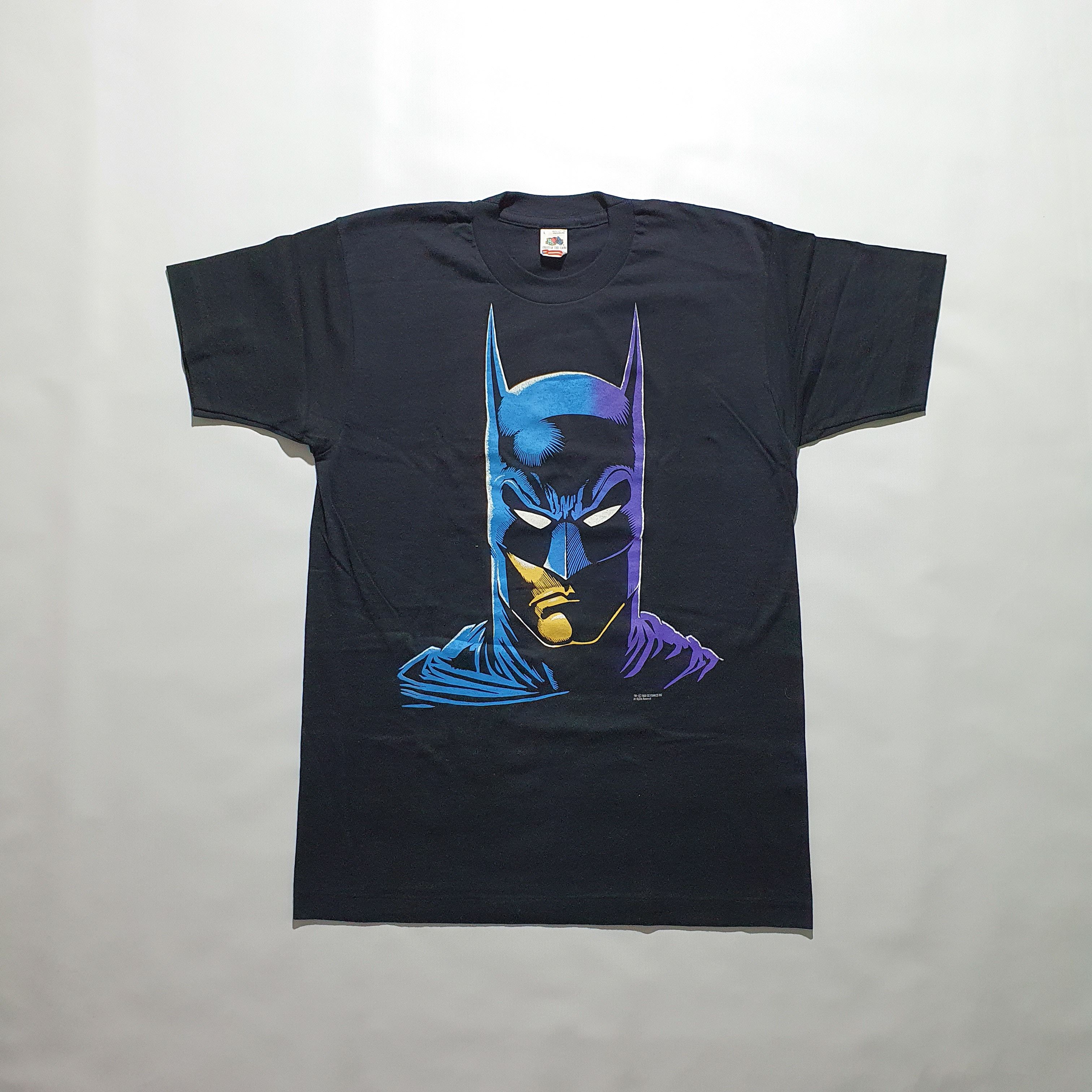 DC Comics × Vintage 80s Batman Deadstock Vintage Tee shirt Size US L / EU 52-54 / 3 - 13 Thumbnail