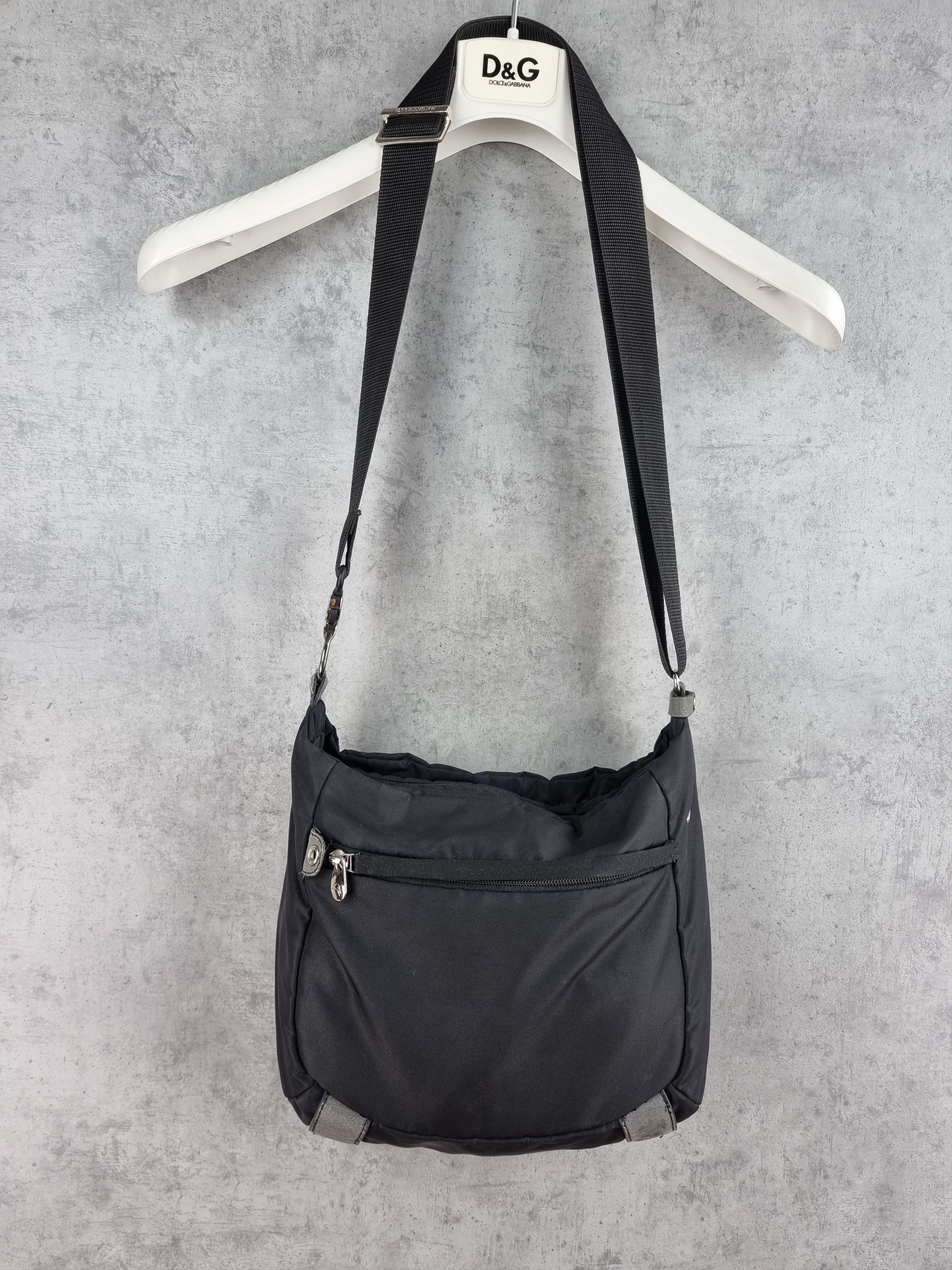 Mandarina Duck × Yohji Yamamoto Rare Nylon Mandarina Duck cross body Shoulder bag Size ONE SIZE - 1 Thumbnail