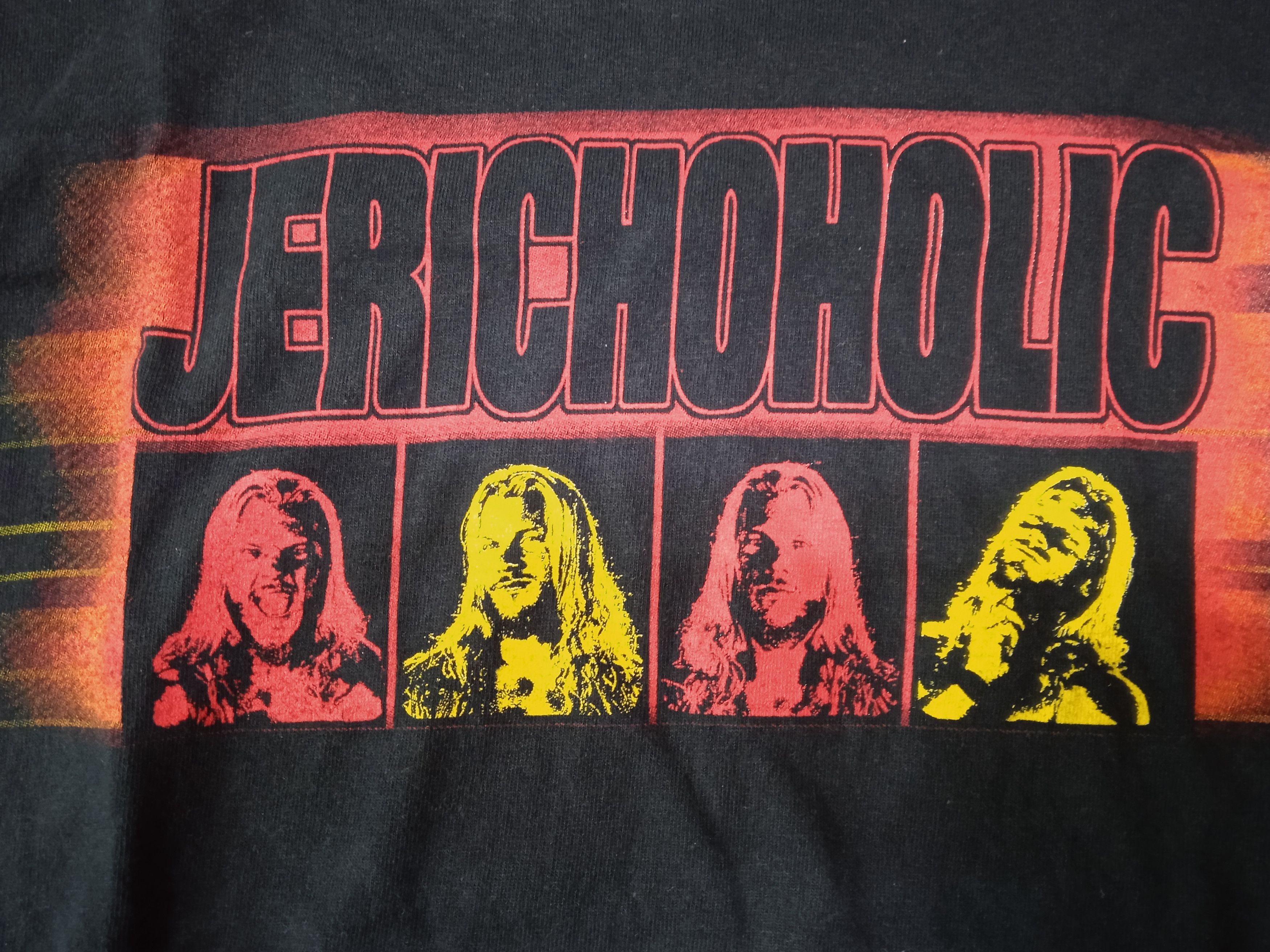 WWF Vintage 2000s WWF Chris Jericho Jerichoholic OG T-Shirt Y2K Size US XL / EU 56 / 4 - 4 Thumbnail
