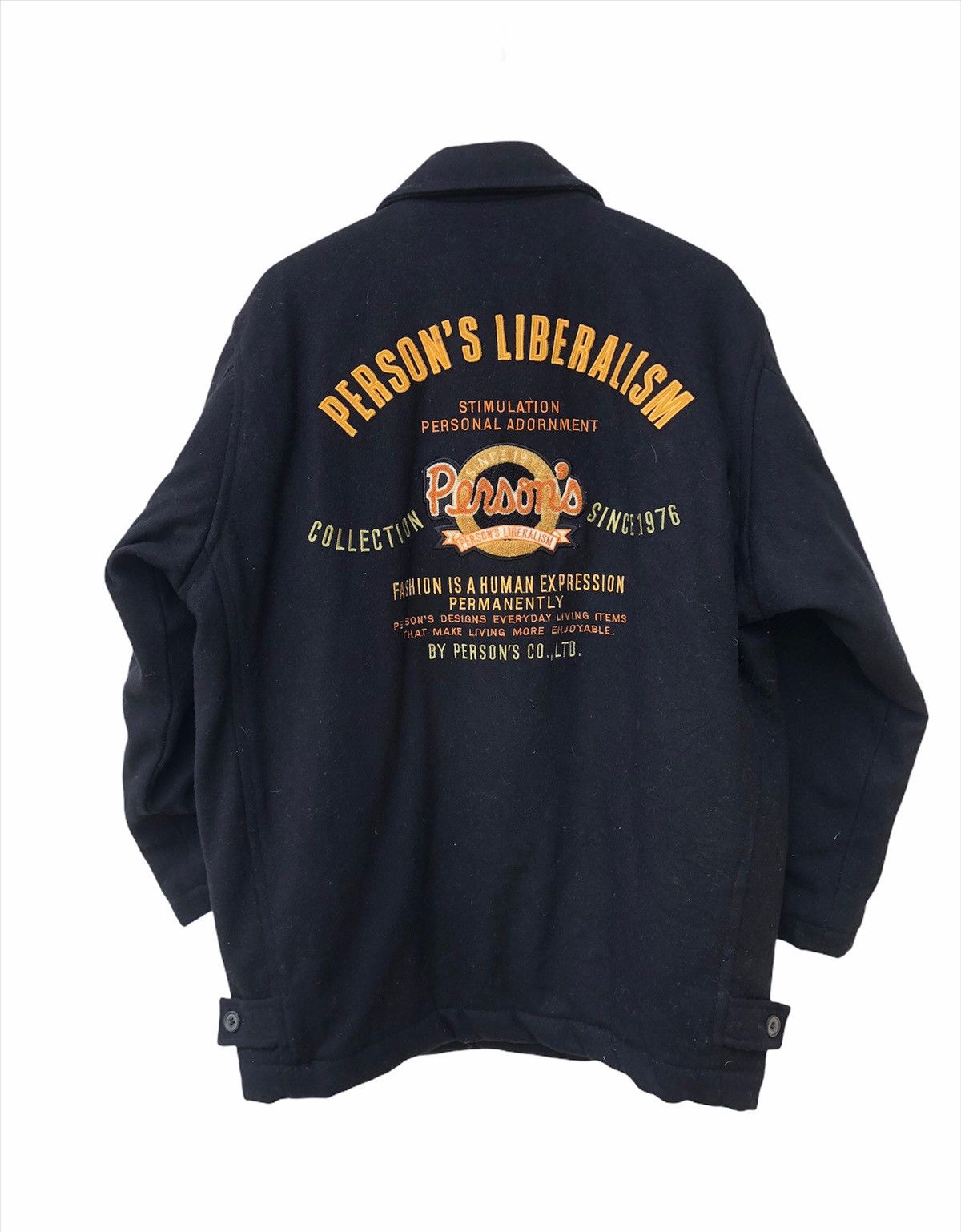 Japanese Brand Person's Wool collection embroidered logo Size US L / EU 52-54 / 3 - 1 Thumbnail