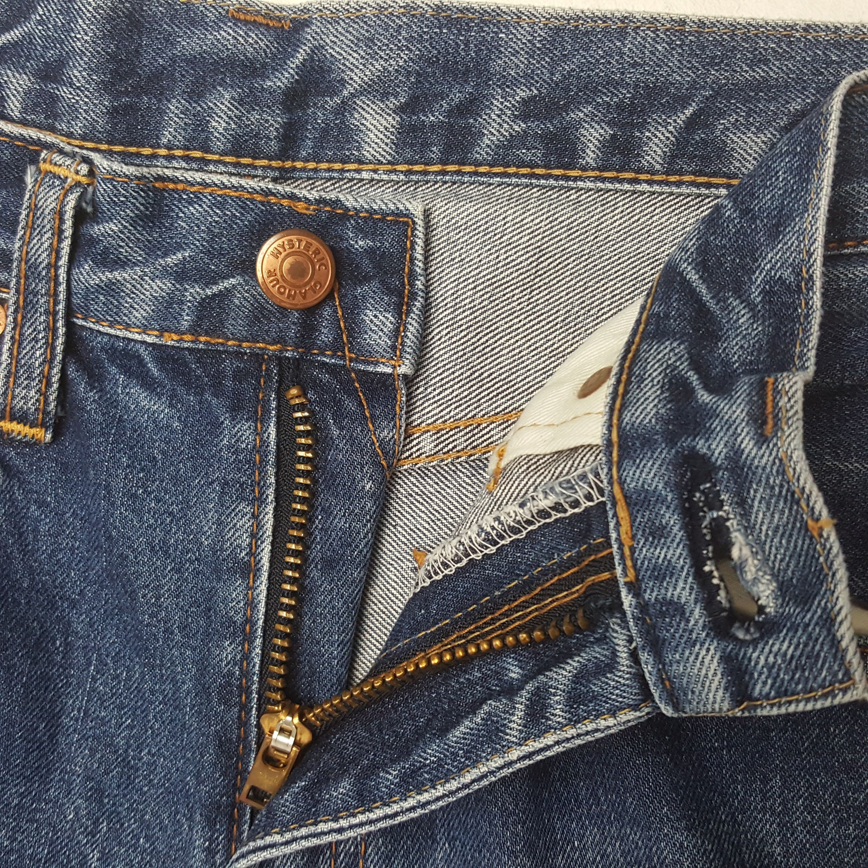 Hysteric Glamour Vintage Hysteric Glamour Custom Art Denim Size US 28 / EU 44 - 13 Thumbnail