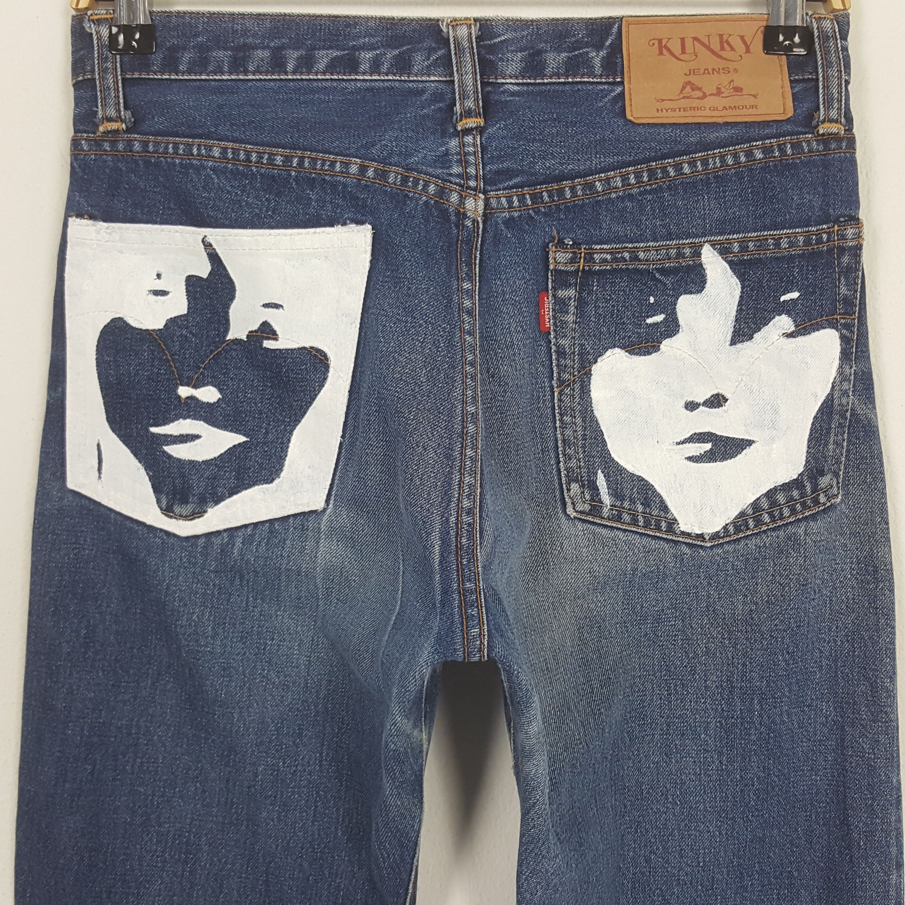 Hysteric Glamour Vintage Hysteric Glamour Custom Art Denim Size US 28 / EU 44 - 2 Thumbnail